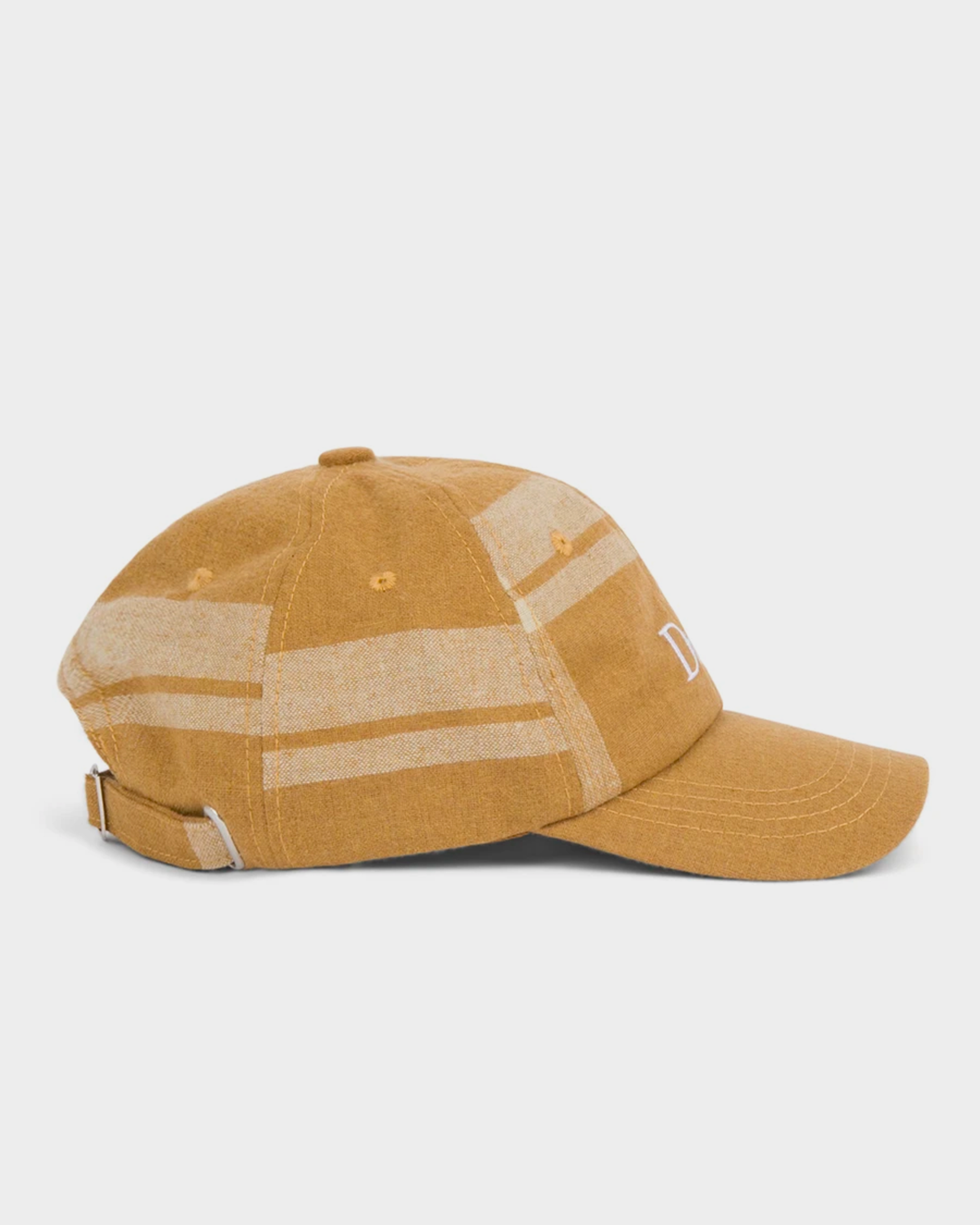 Dime Classic Logo Plaid Cap Rust