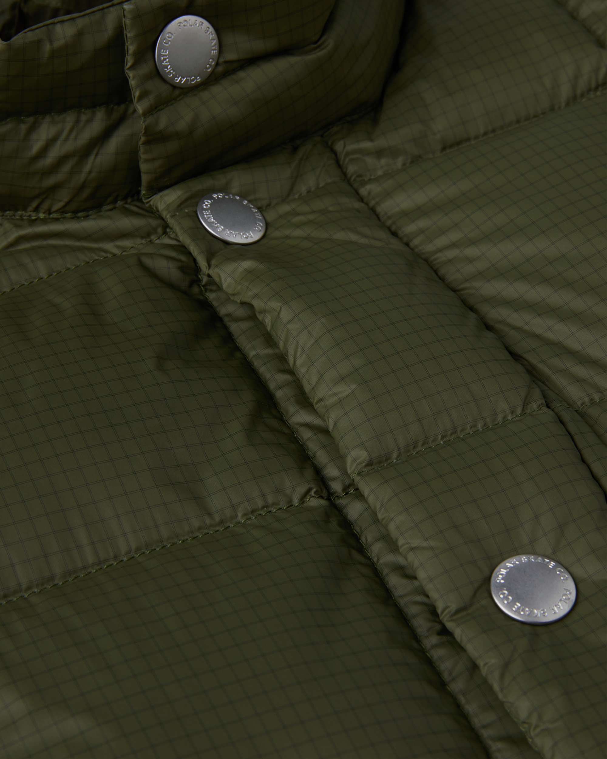 Polar Lightweight Puffer Uniform Green