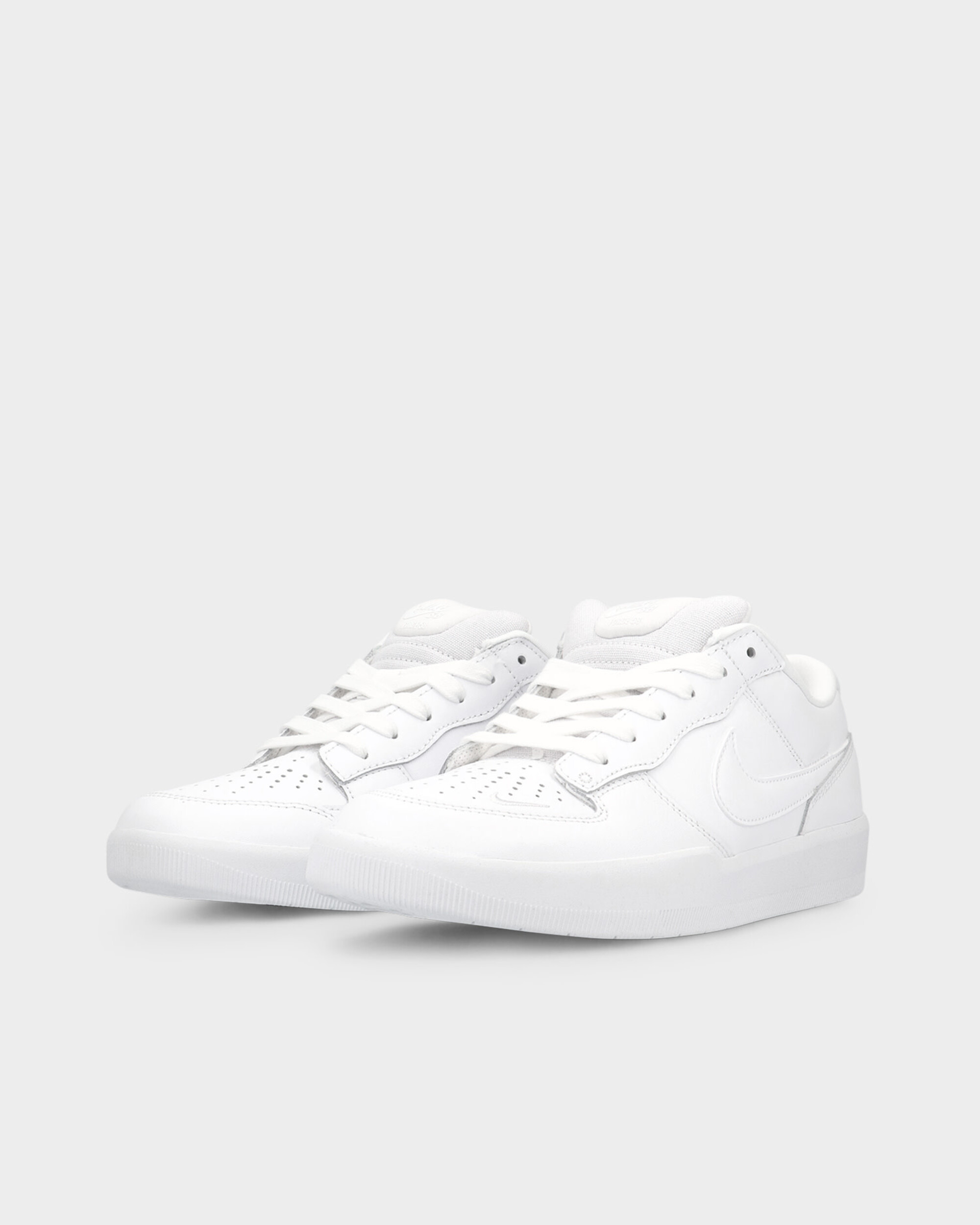 Nike SB Force 58 PRM White/White/White