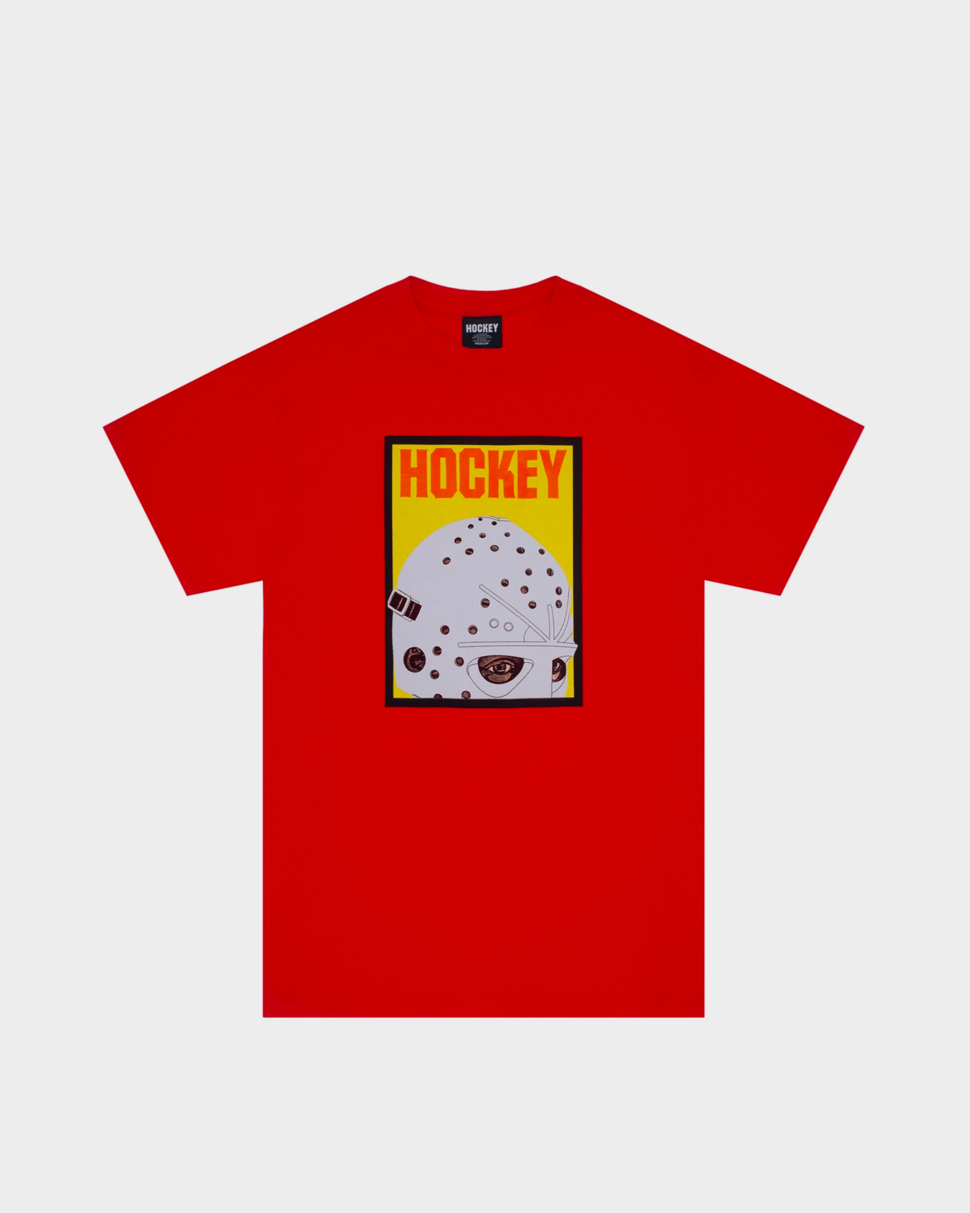 Hockey Half Mask T-shirt Red