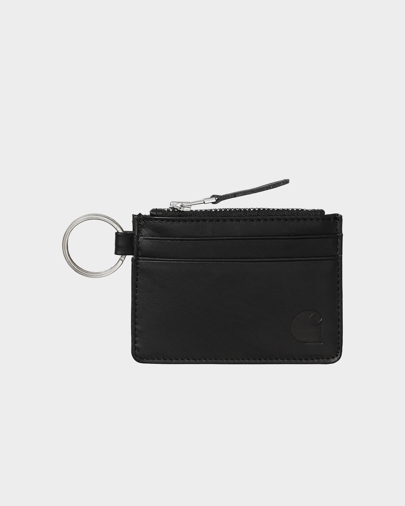 Carhartt WIP Carhartt Wallet With m Ring Black