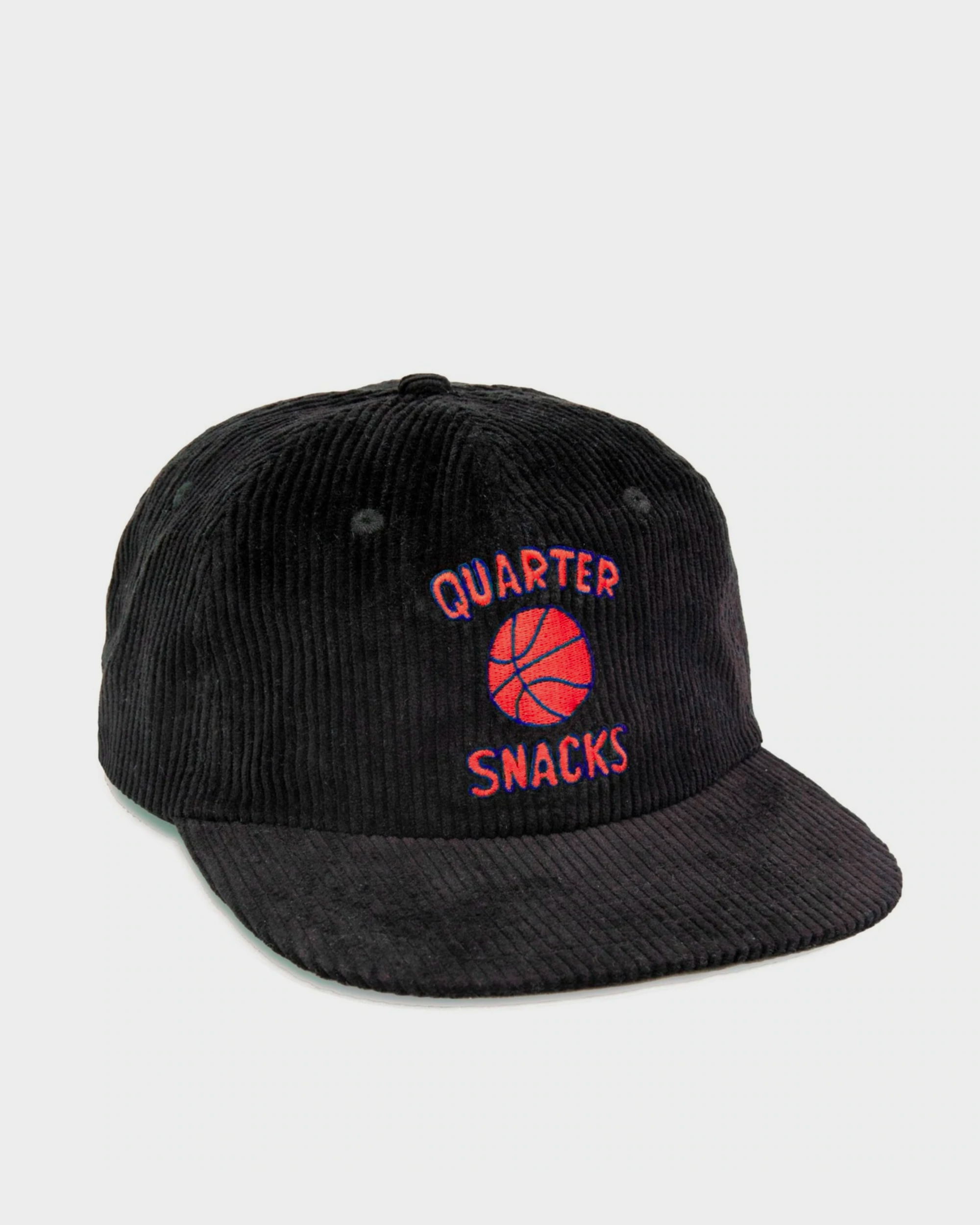 Quarternsacks Ball is life Cord Cap Black