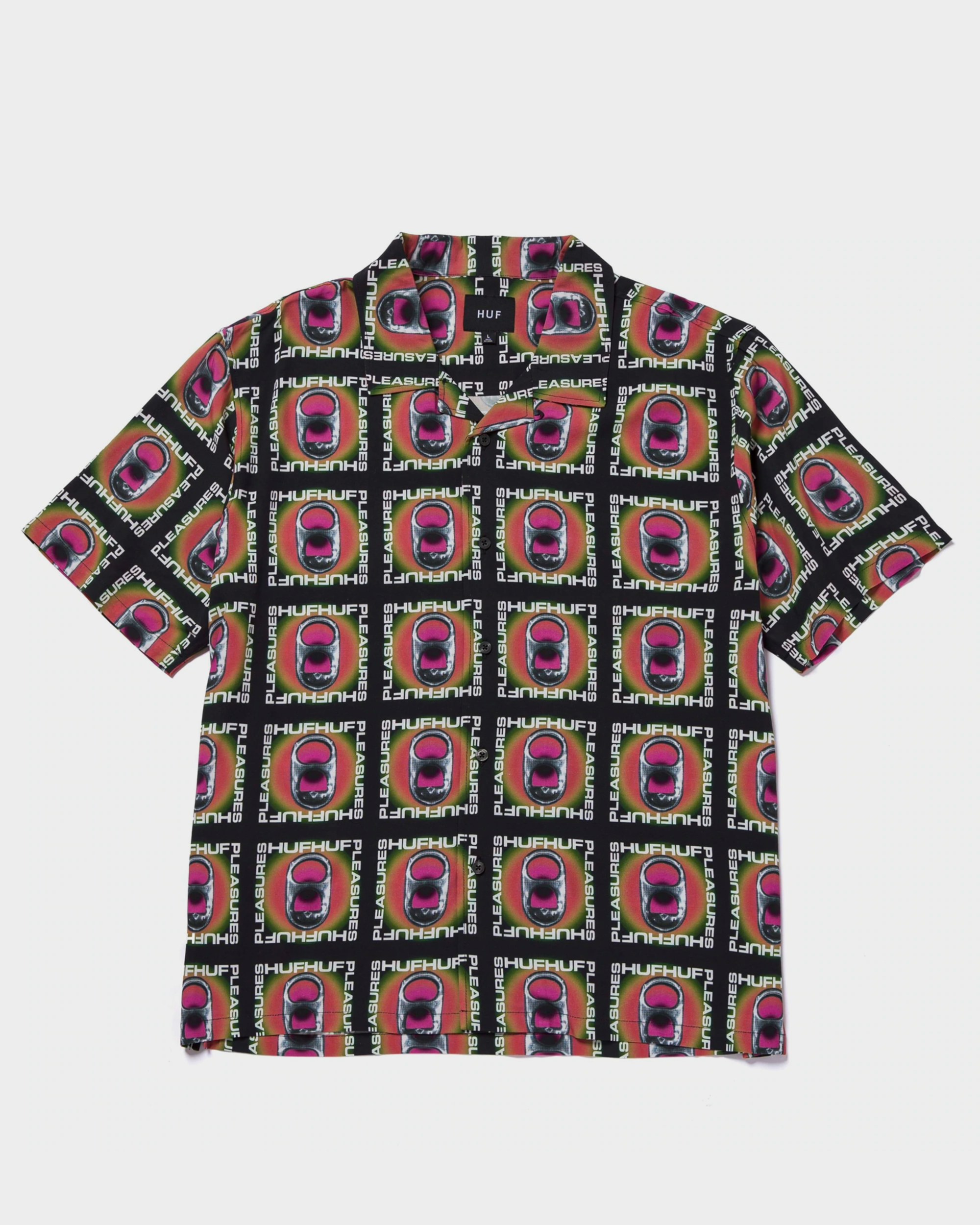 Huf X Pleasures Rayon Woven Shirt