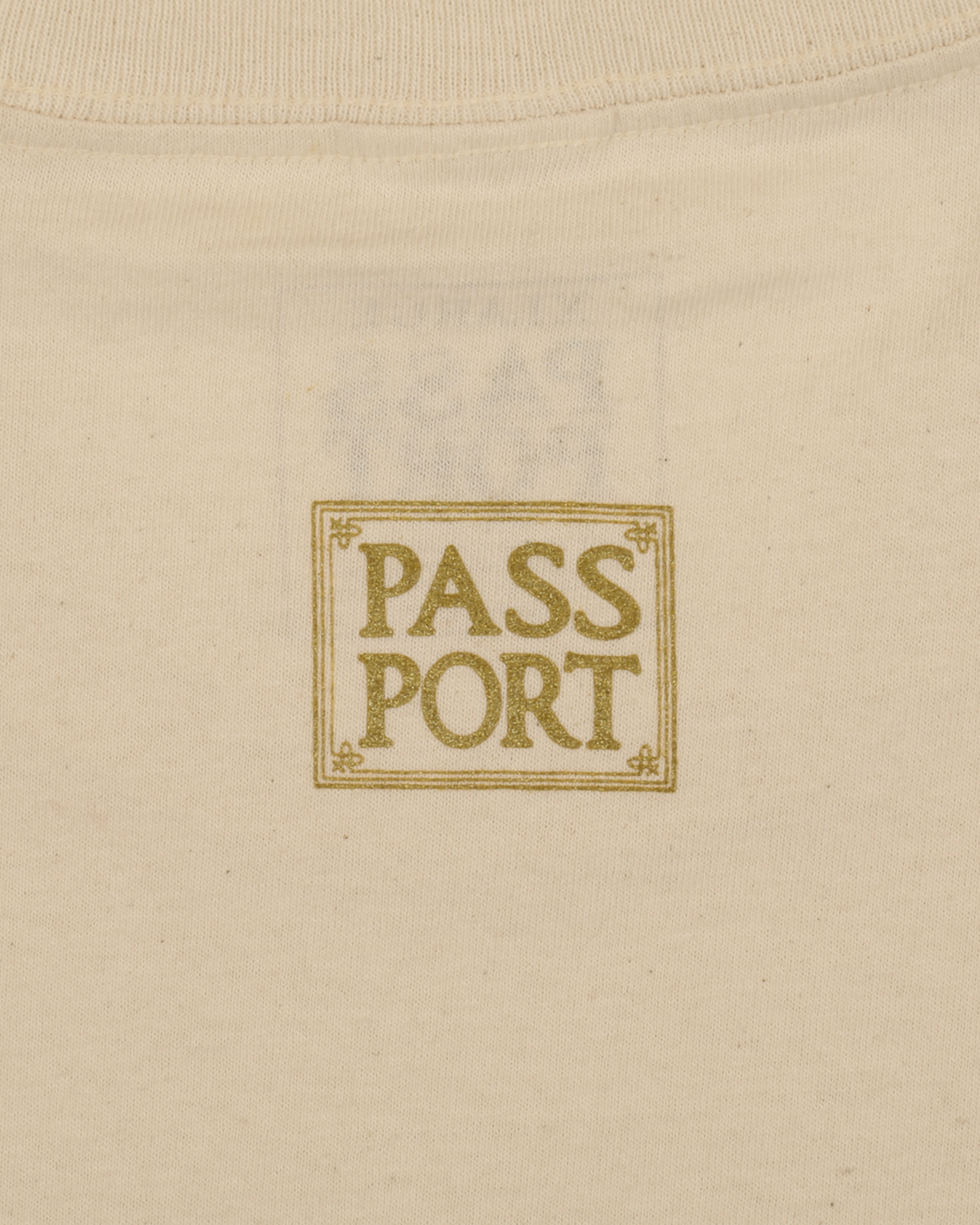 Passport Old Boot Tee Natural