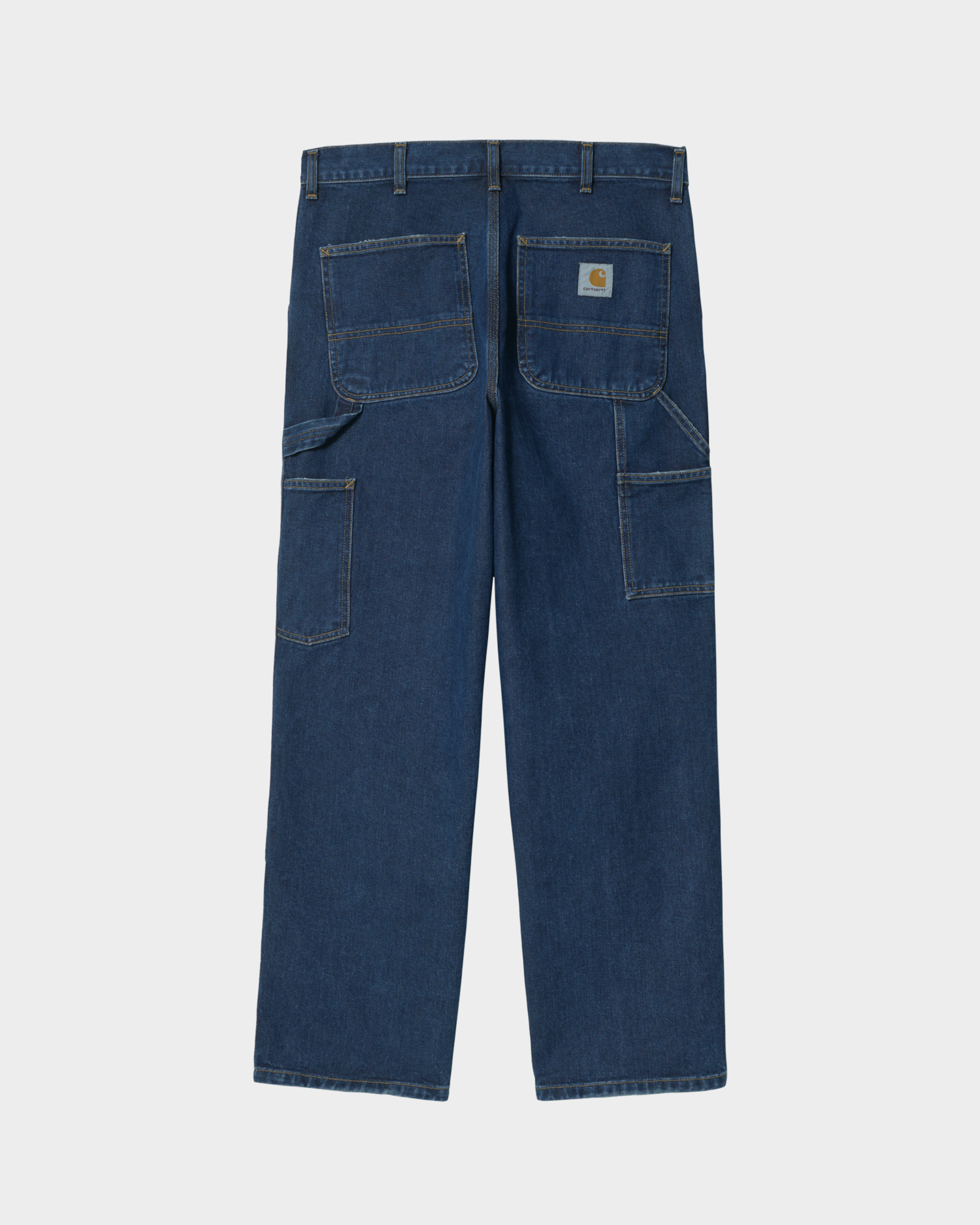 Carhartt Double Knee Pant Blue Stone Washed