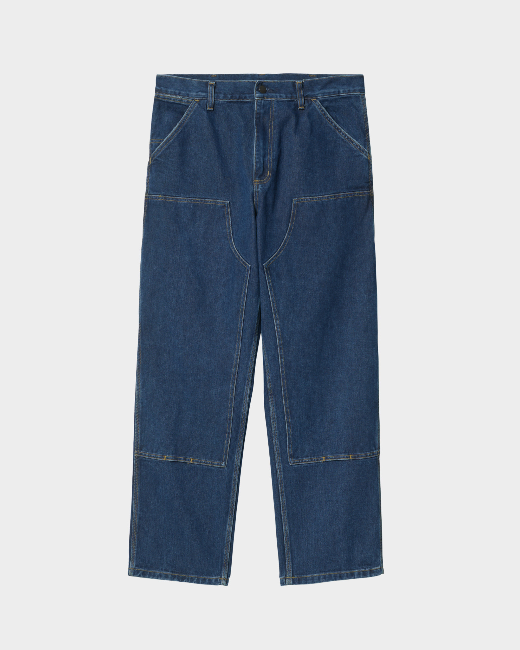 Carhartt Double Knee Pant Blue Stone Washed