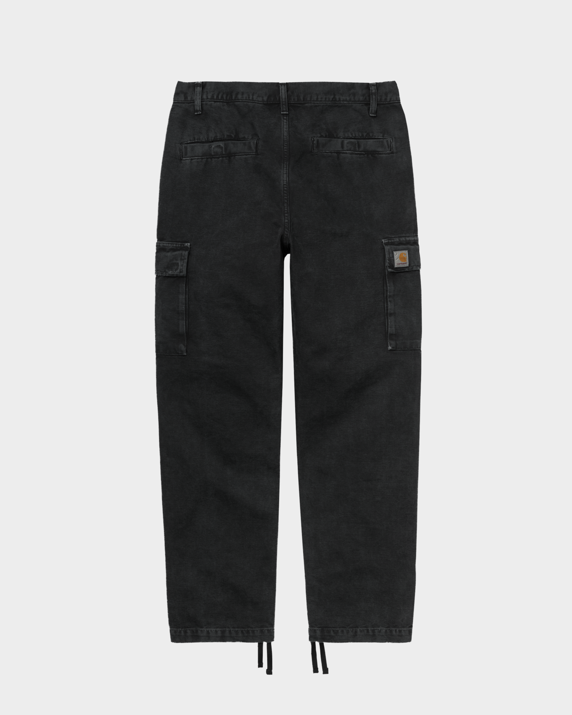 Carhartt Keyto Cargo Pant Black worn canvas