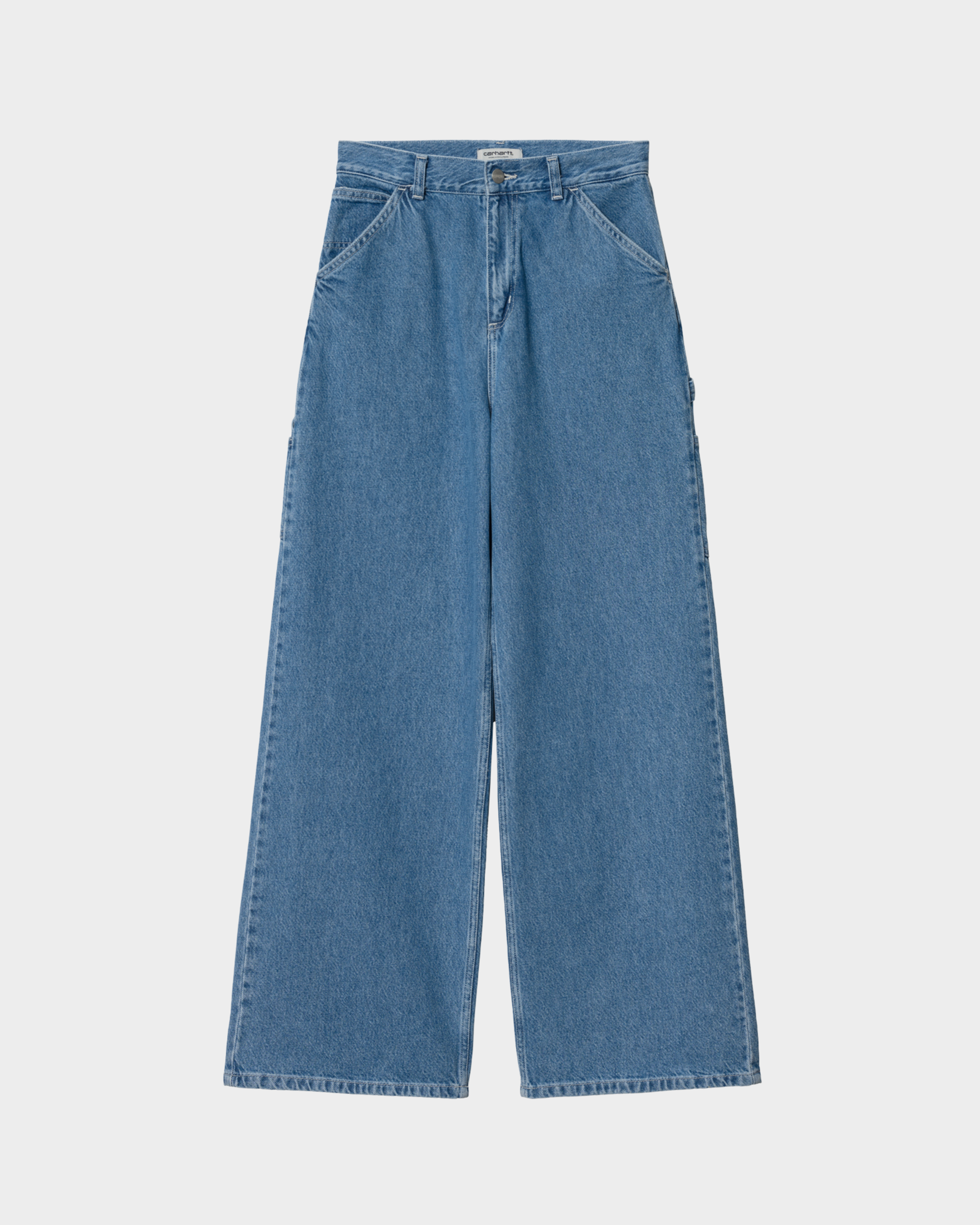 Carhartt W' Jens Pant Blue heavy stone wash