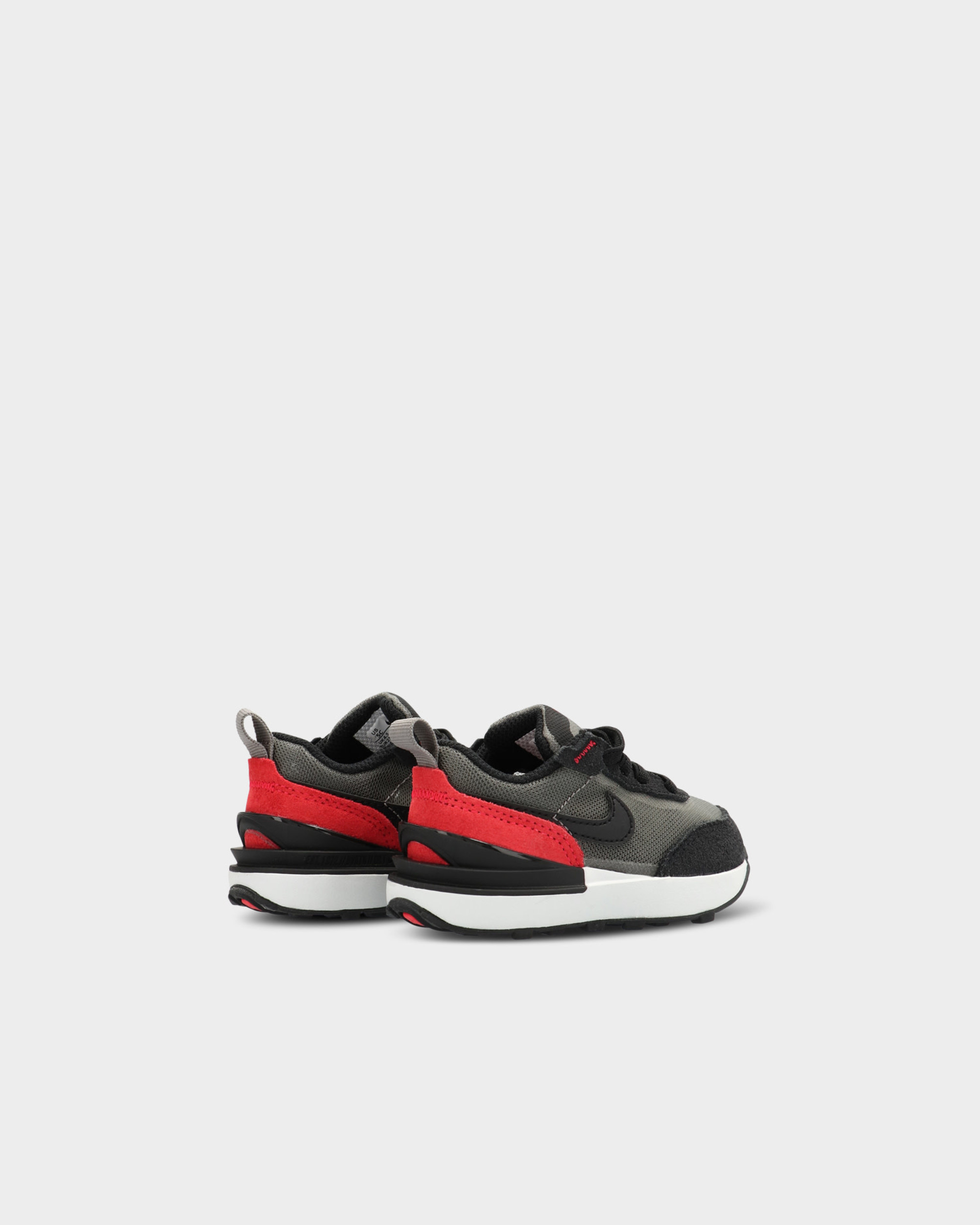 Nike Waffle One Baby & Toddler Shoe Flat Pewter/Black-Sired Red- Photon Dust