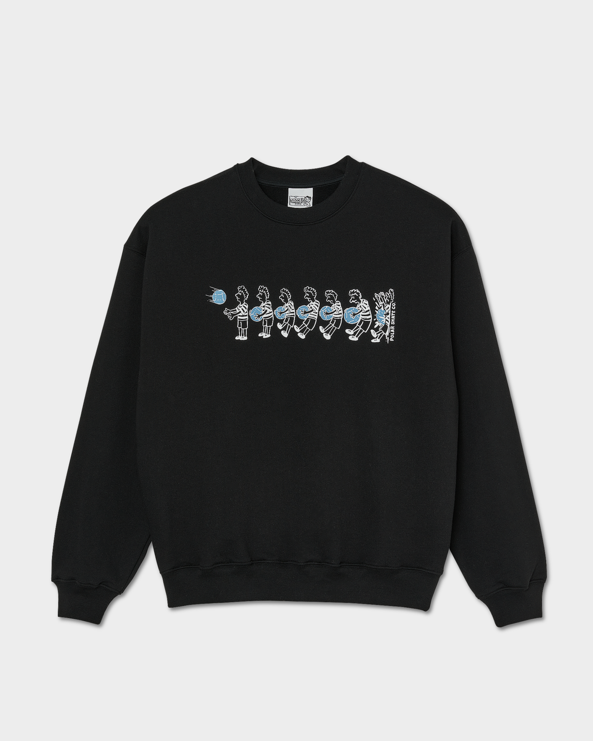 Polar Basketball Crewneck Black