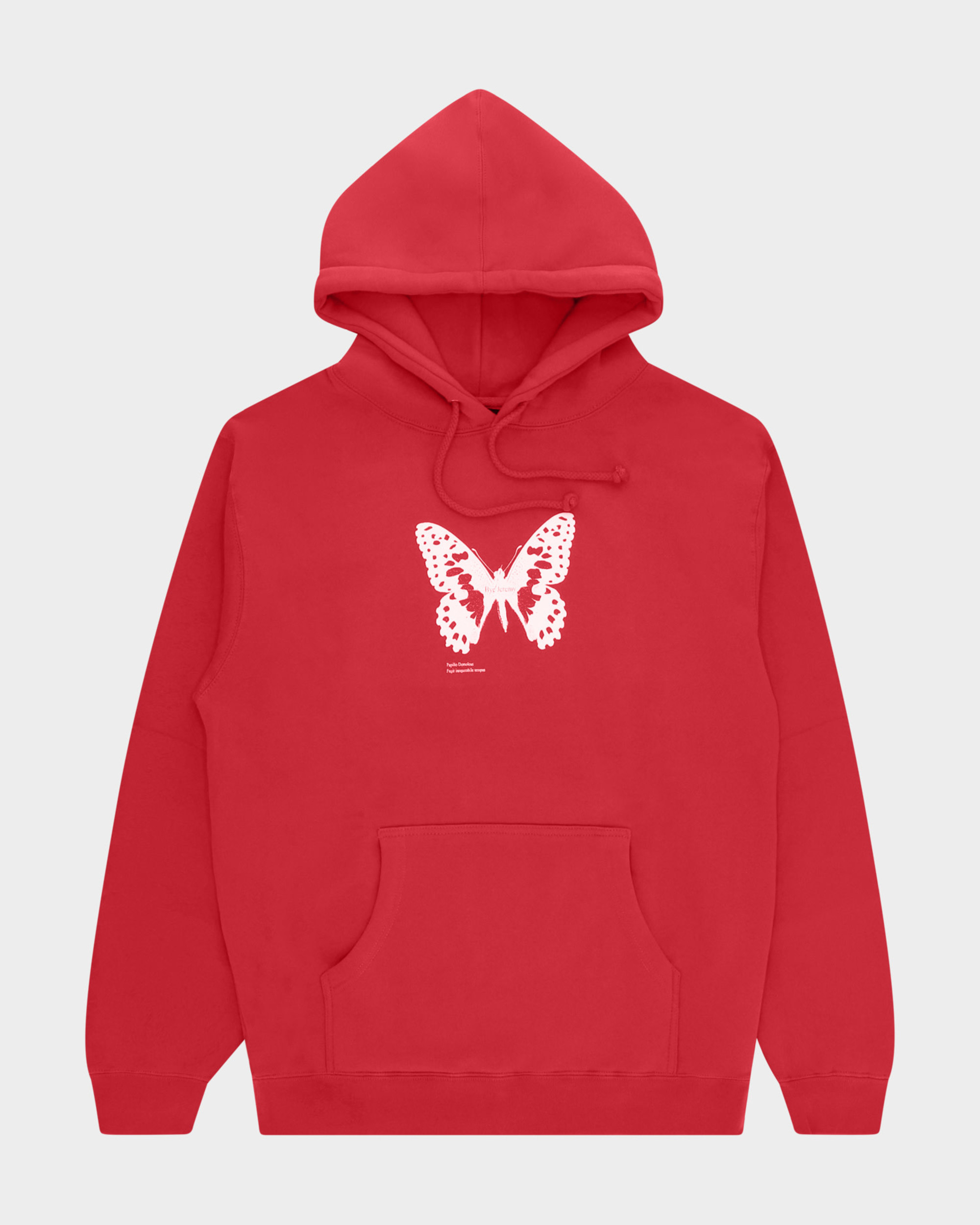 Bye Jeremy Butterfly Hoodie Red