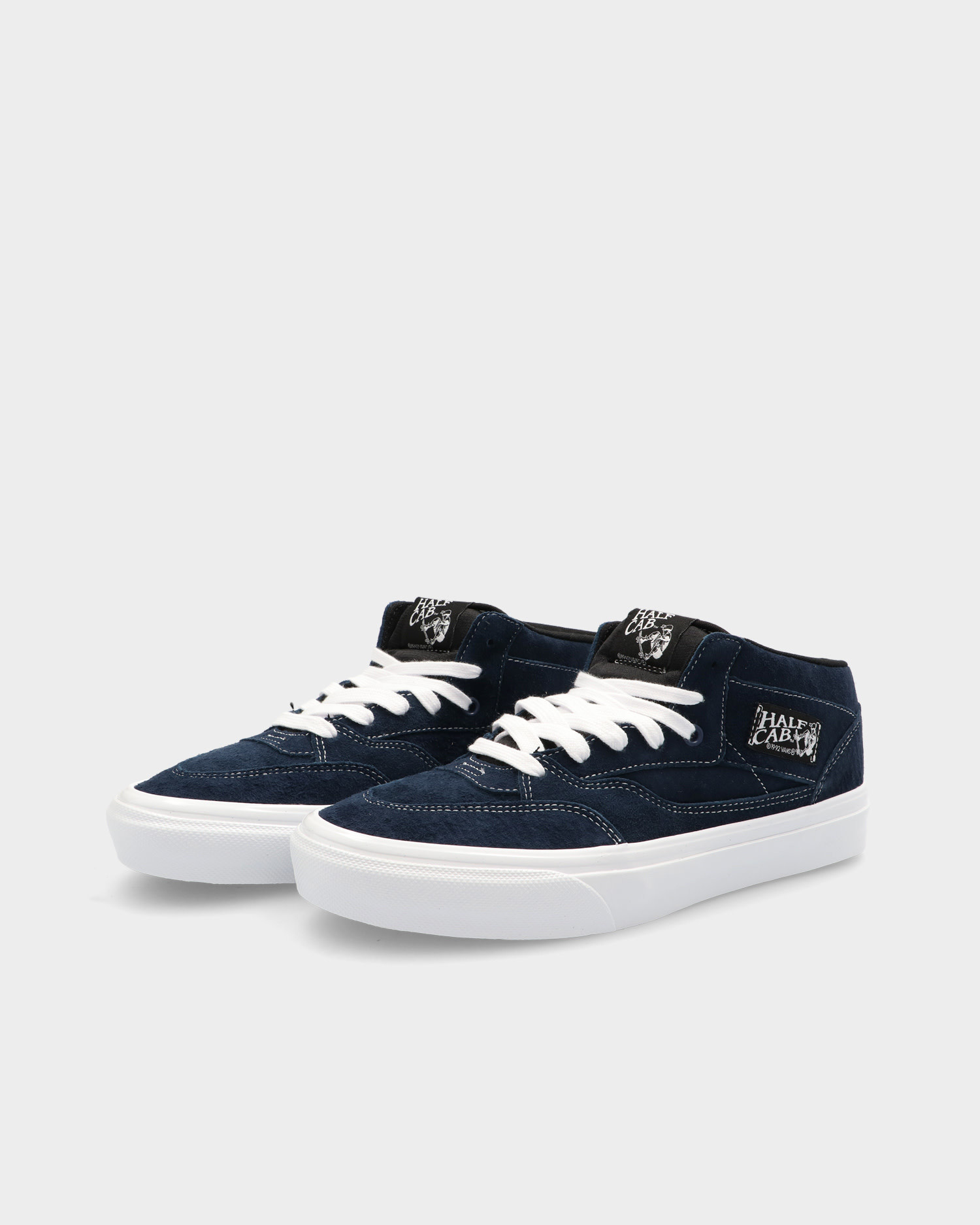 vans half cab navy blue