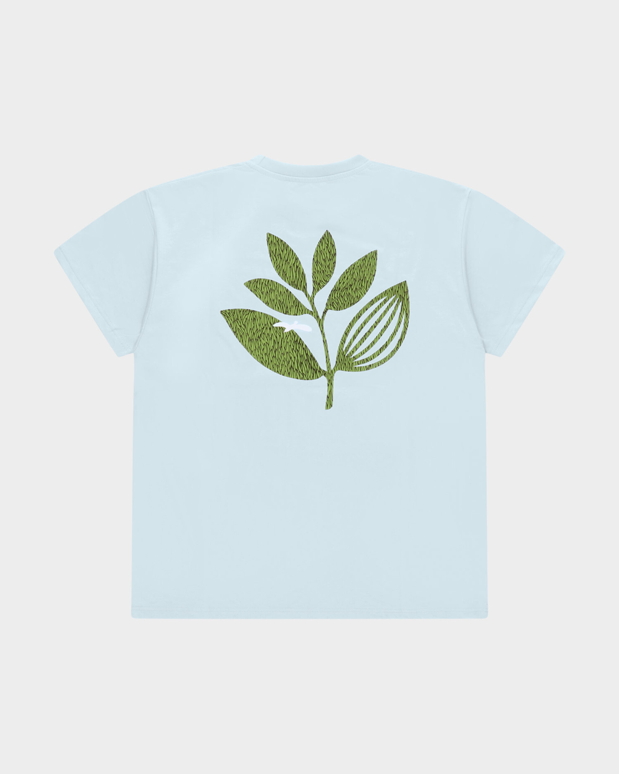 Magenta Grass Plant Tee Blue