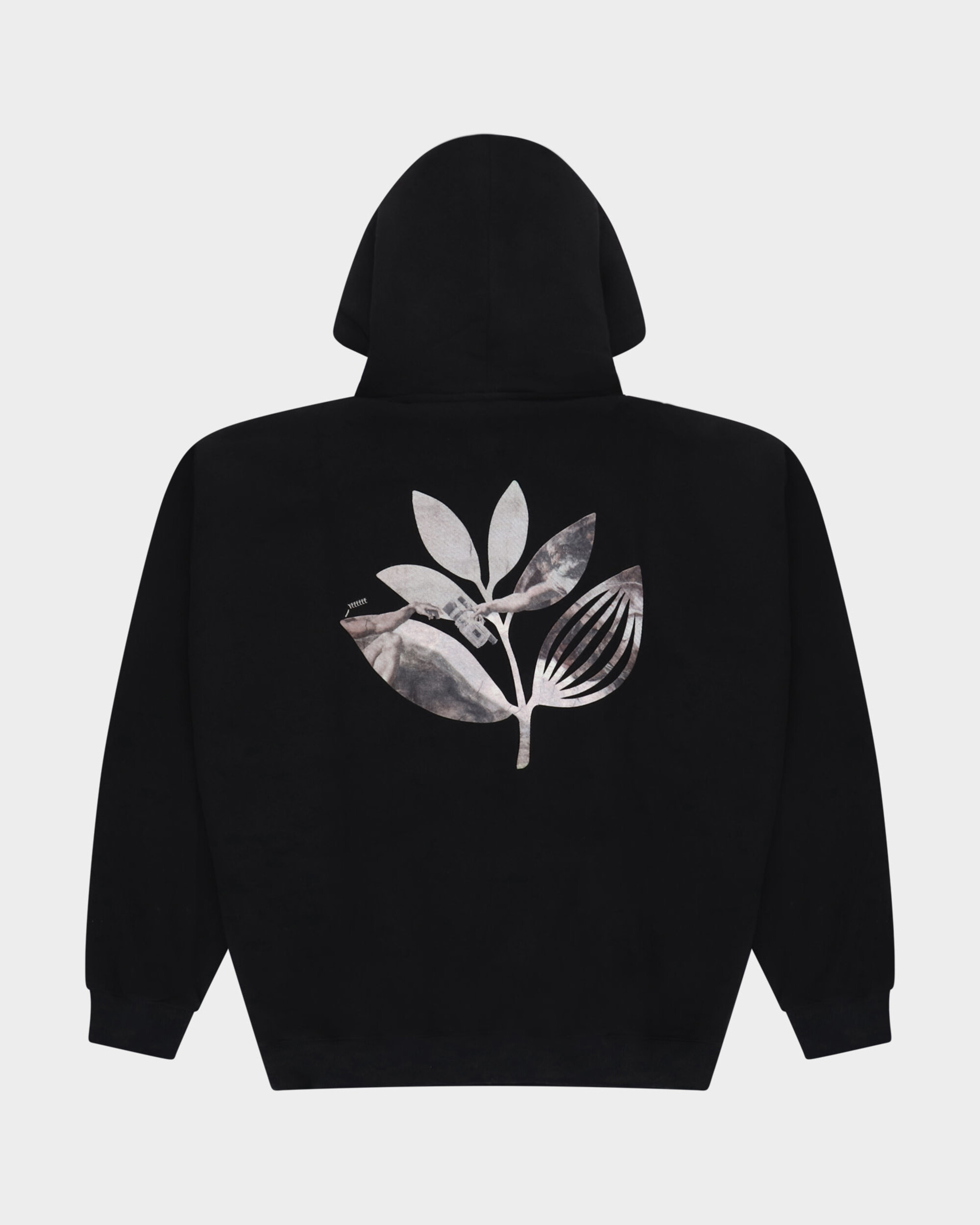 Magenta Gods Plan Hoodie Black