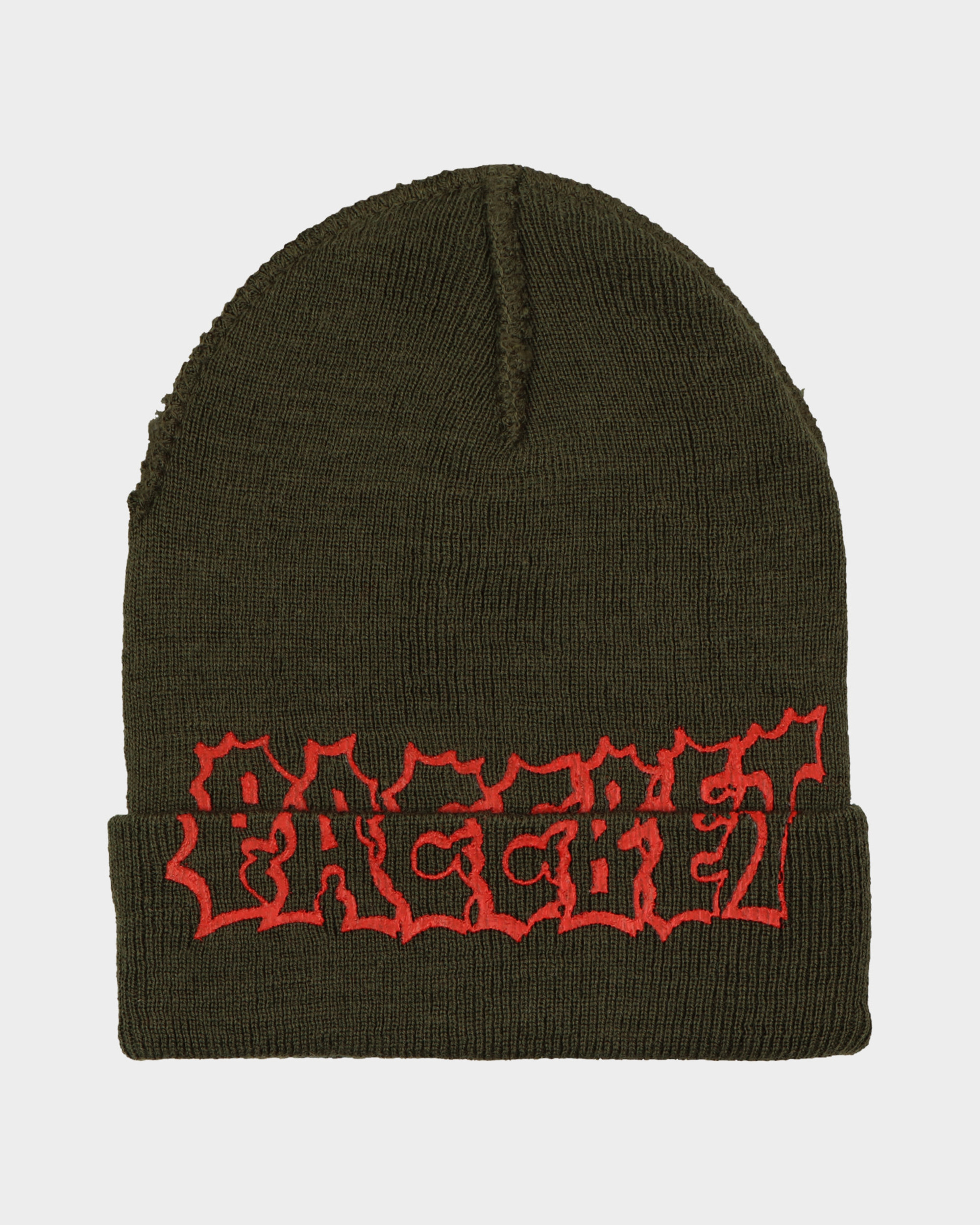 Paccbet Inside Out Beanie Knit Green