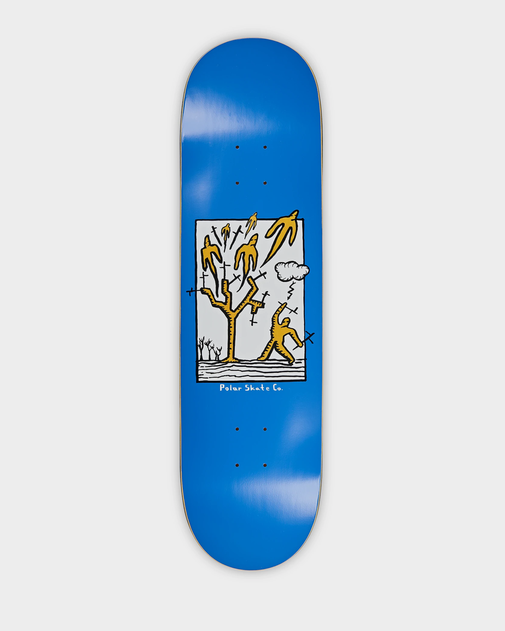 Polar Deck Team Heaven Blue 8.5