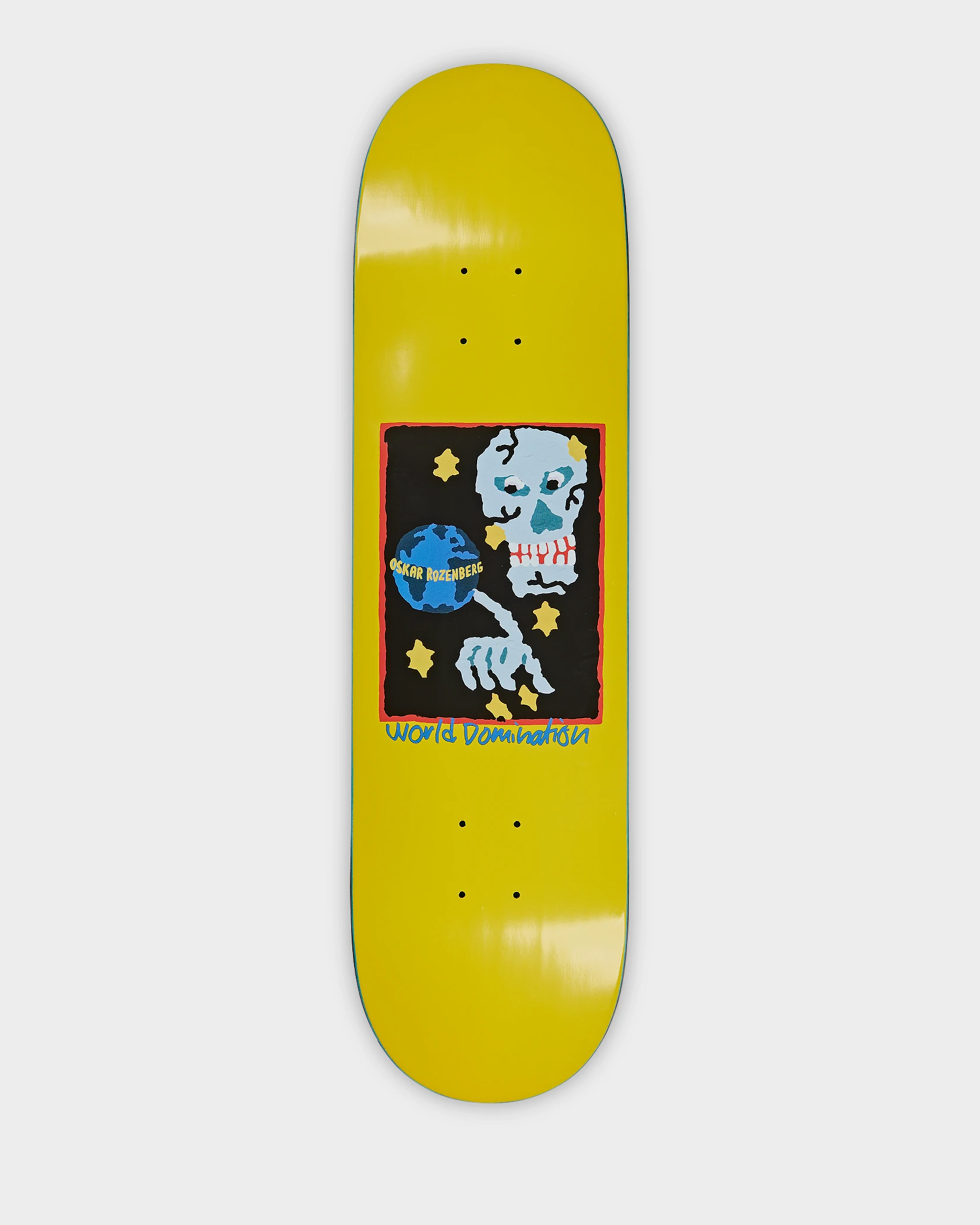 Polar Deck Oski World Domination Yellow 8.125"