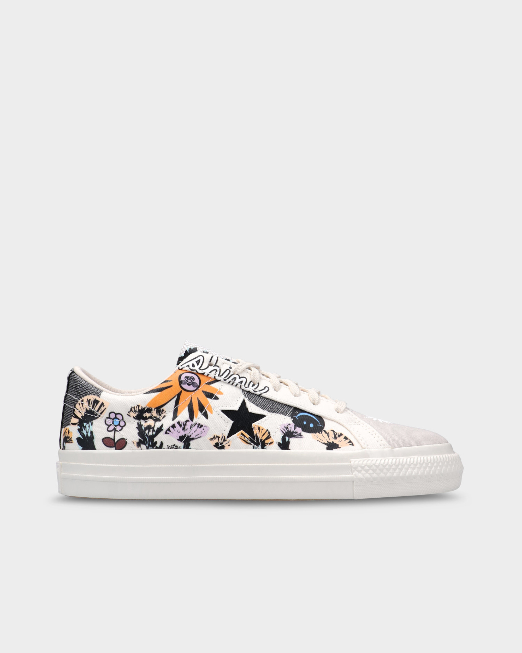 Converse One Star OX Egret/Multi/Black