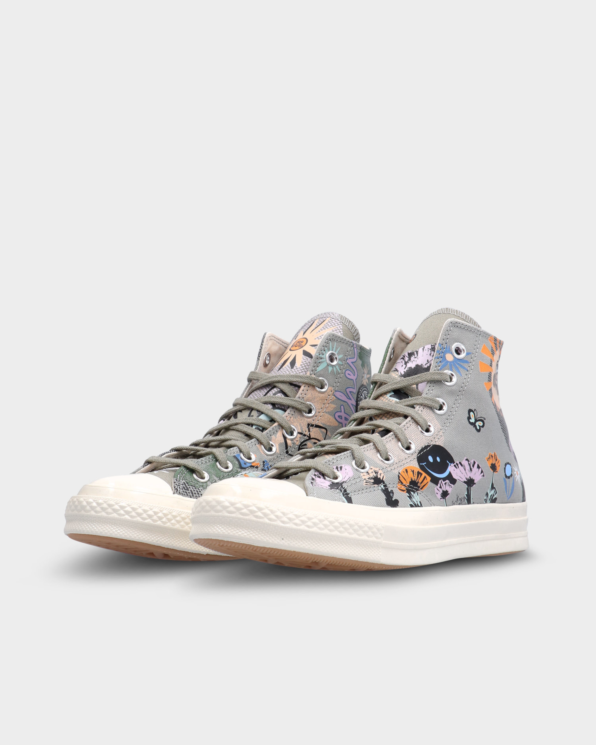 Converse Chuck 70 Hi Slate Sage/ Multi/ Egret