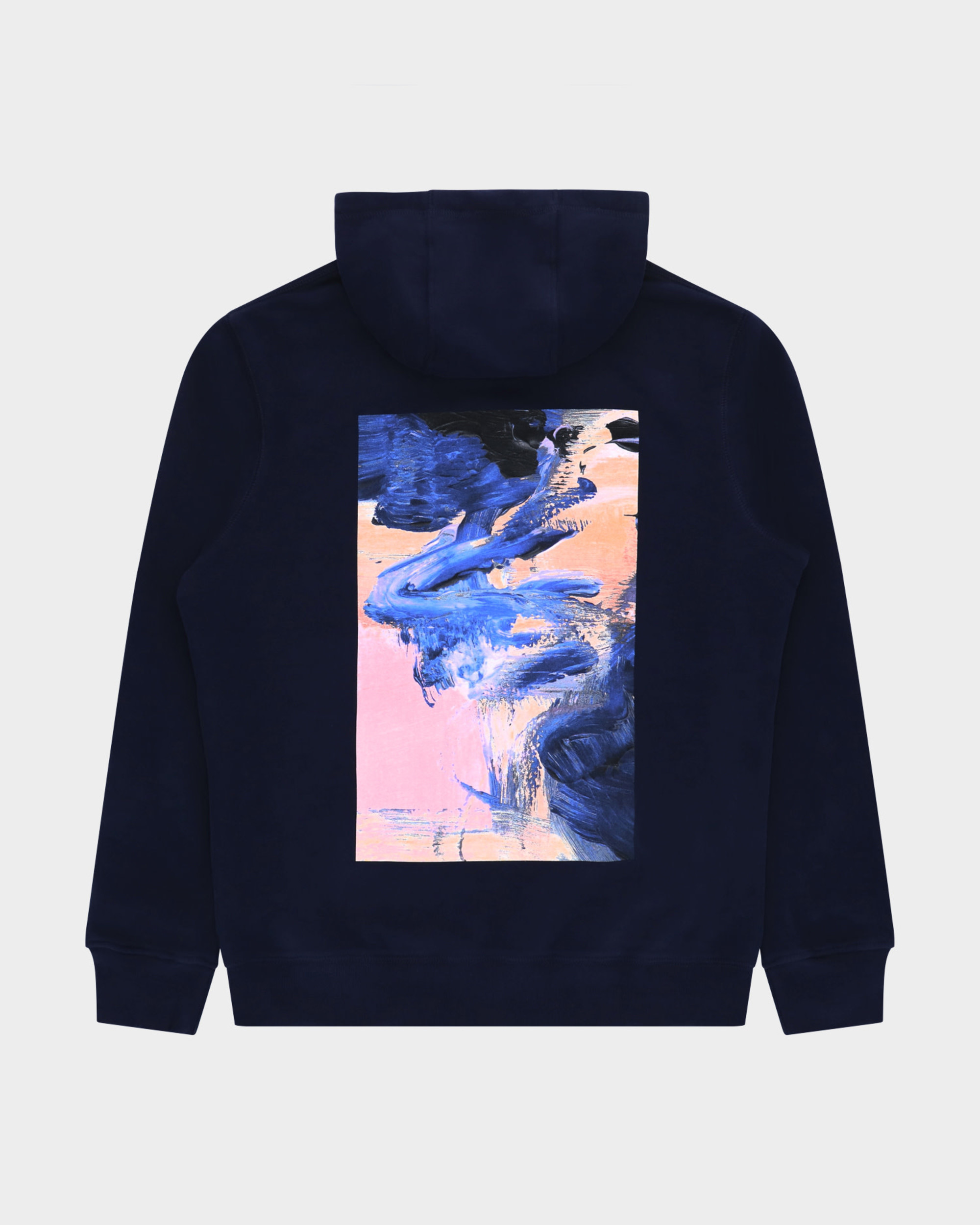 Poetic Collective Painting Hoodie Navy