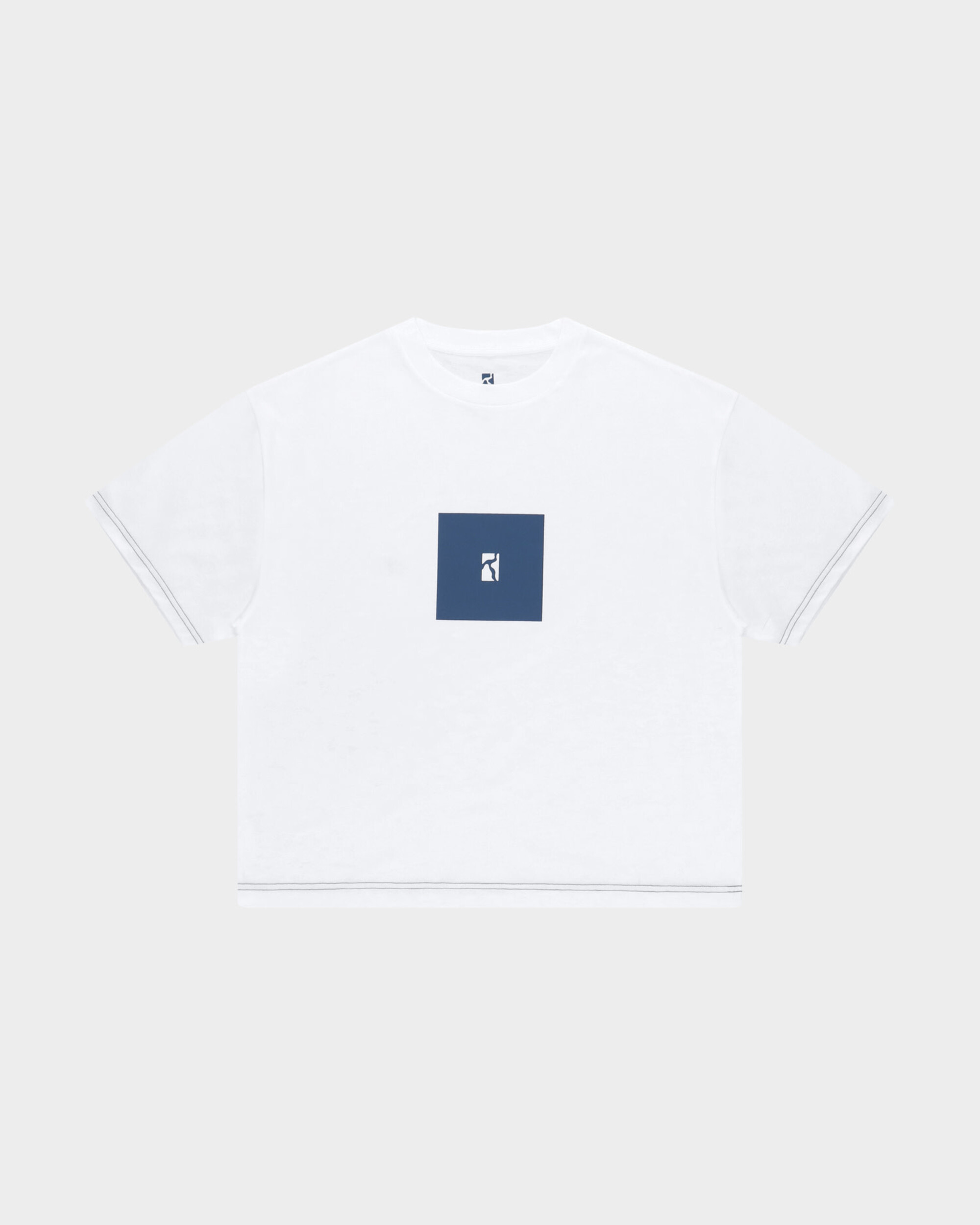 Poetic Collective Box T-shirt White/Navy