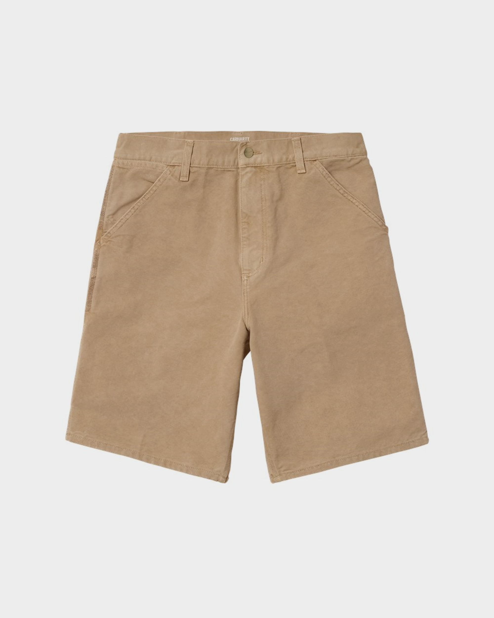 Carhartt Single Knee Short 100% Organic Cotton Dusty Brown Faded