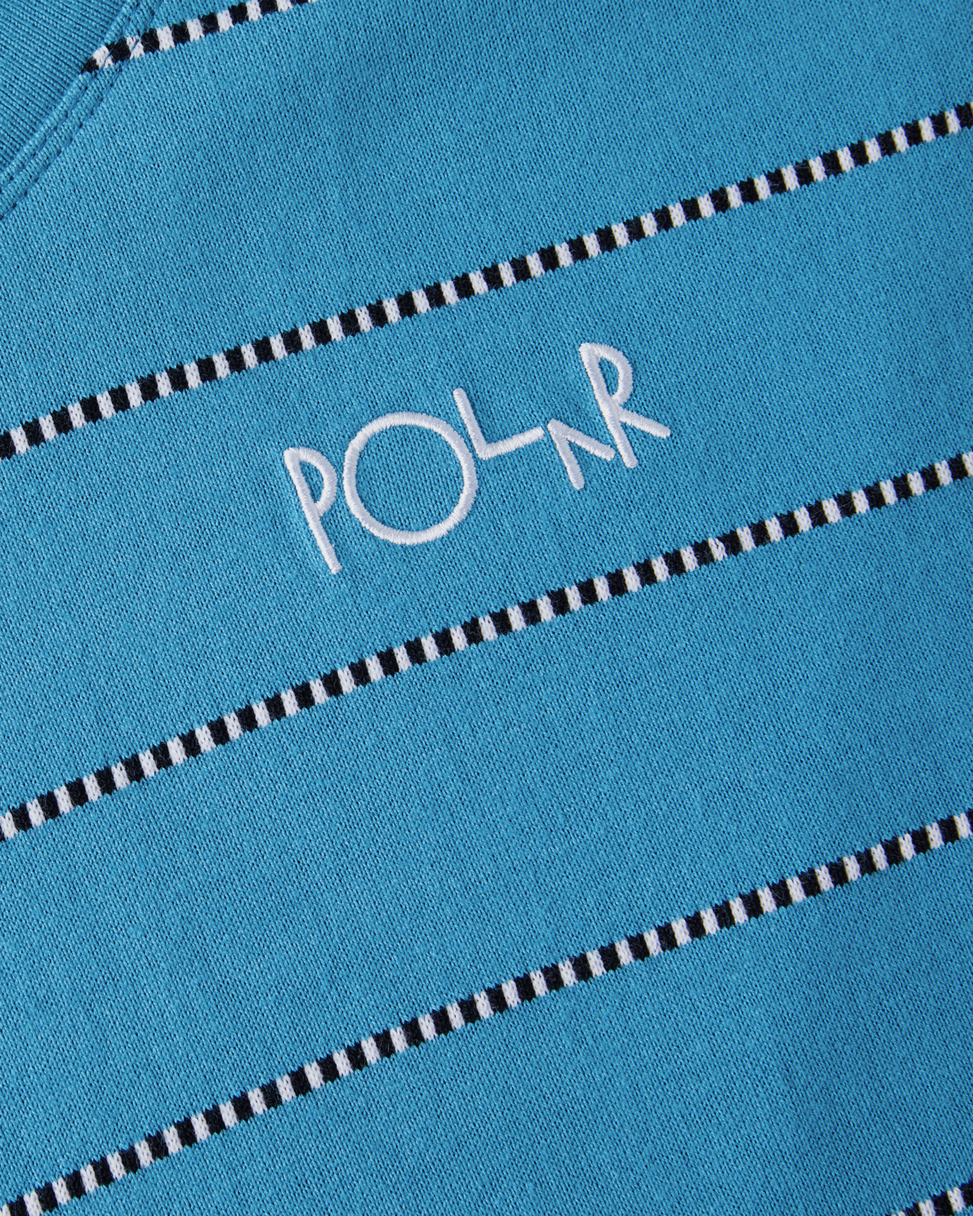 Polar Checkered Surf Tee Turquoise