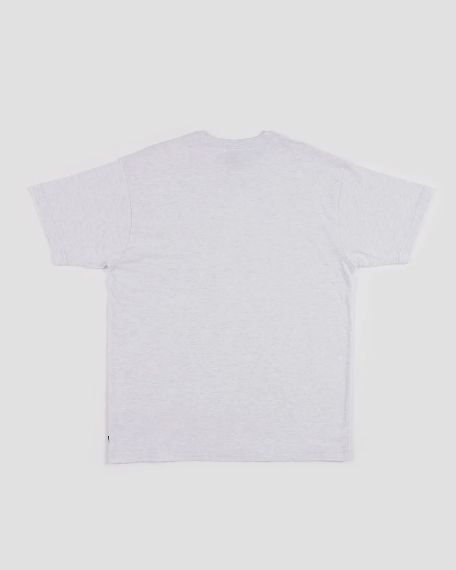 Patta Basic Script P T- Shirt Snow Melange Grey