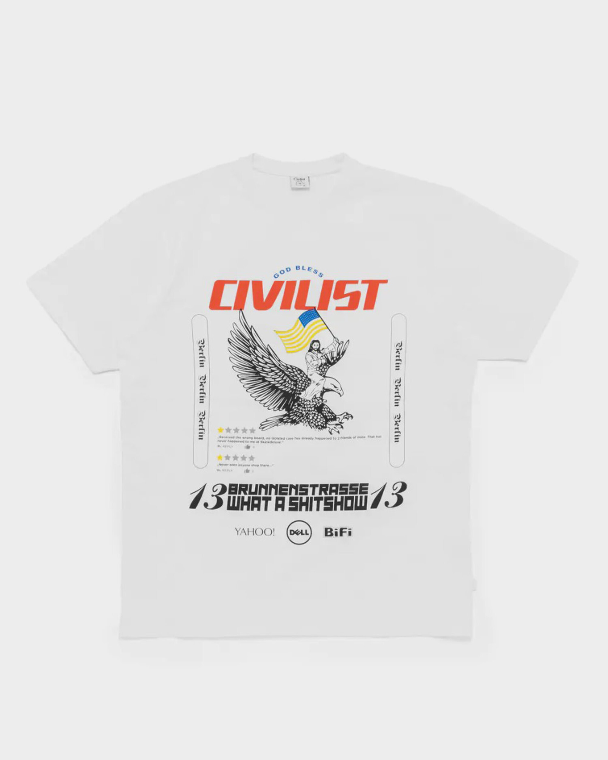 Civilist Shit Show Tee White