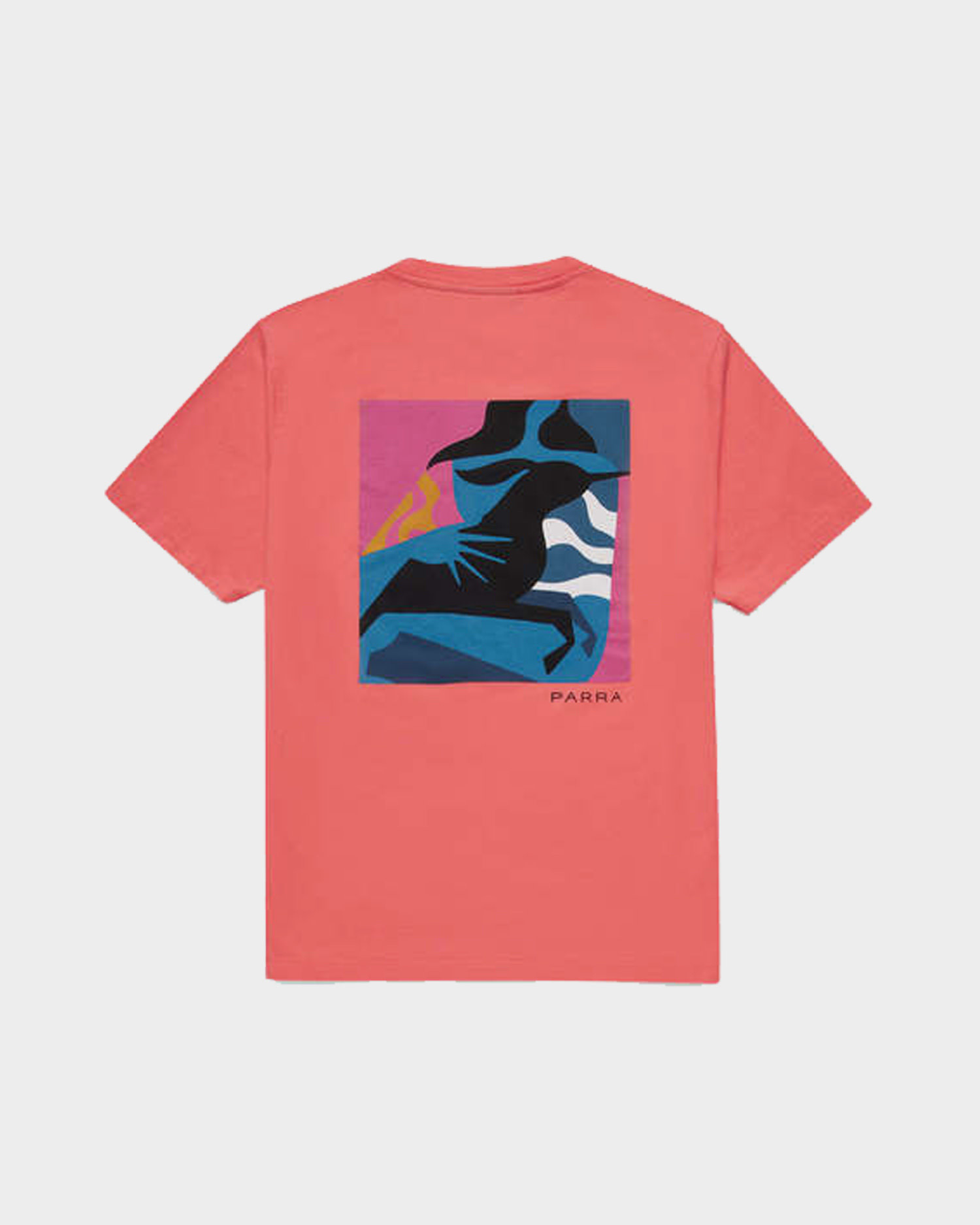 Parra Emotional Neglect T-Shirt Faded Coral
