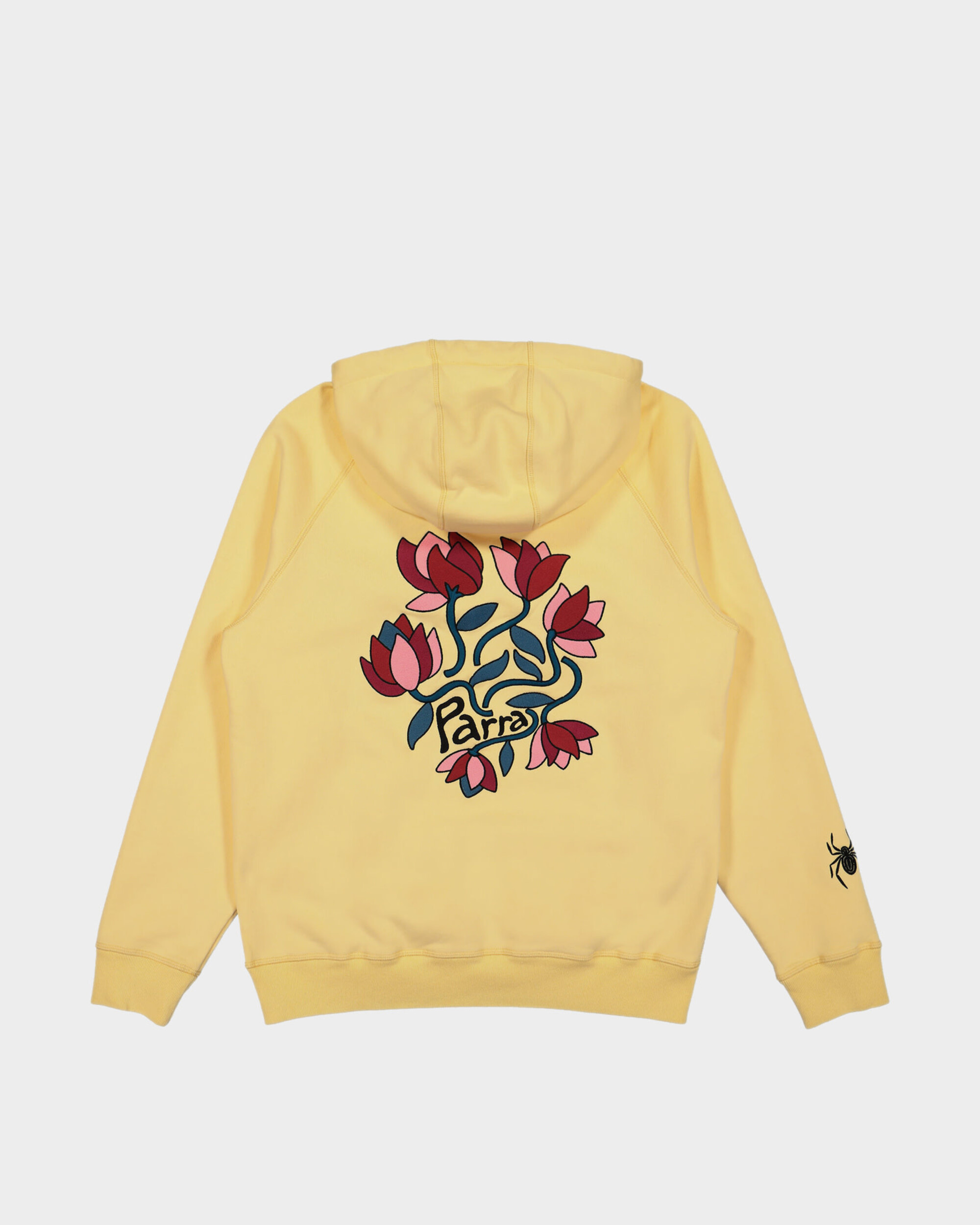 Parra The Secret Garden Hooded Sweatshirt Pale Yellow