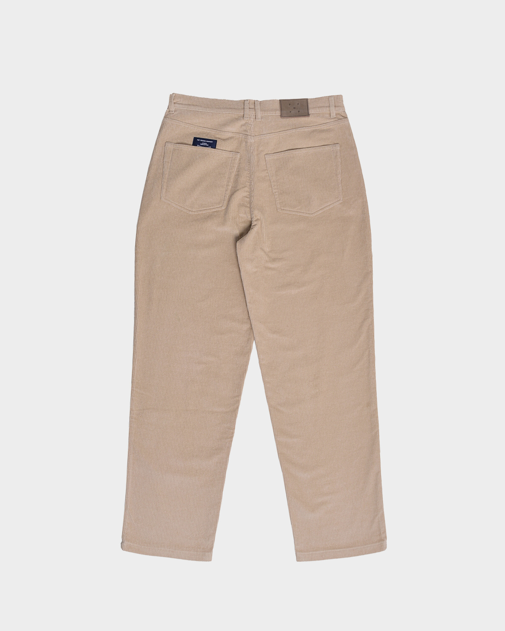 Pop Trading Company Drs Corduroy pant White/Pepper