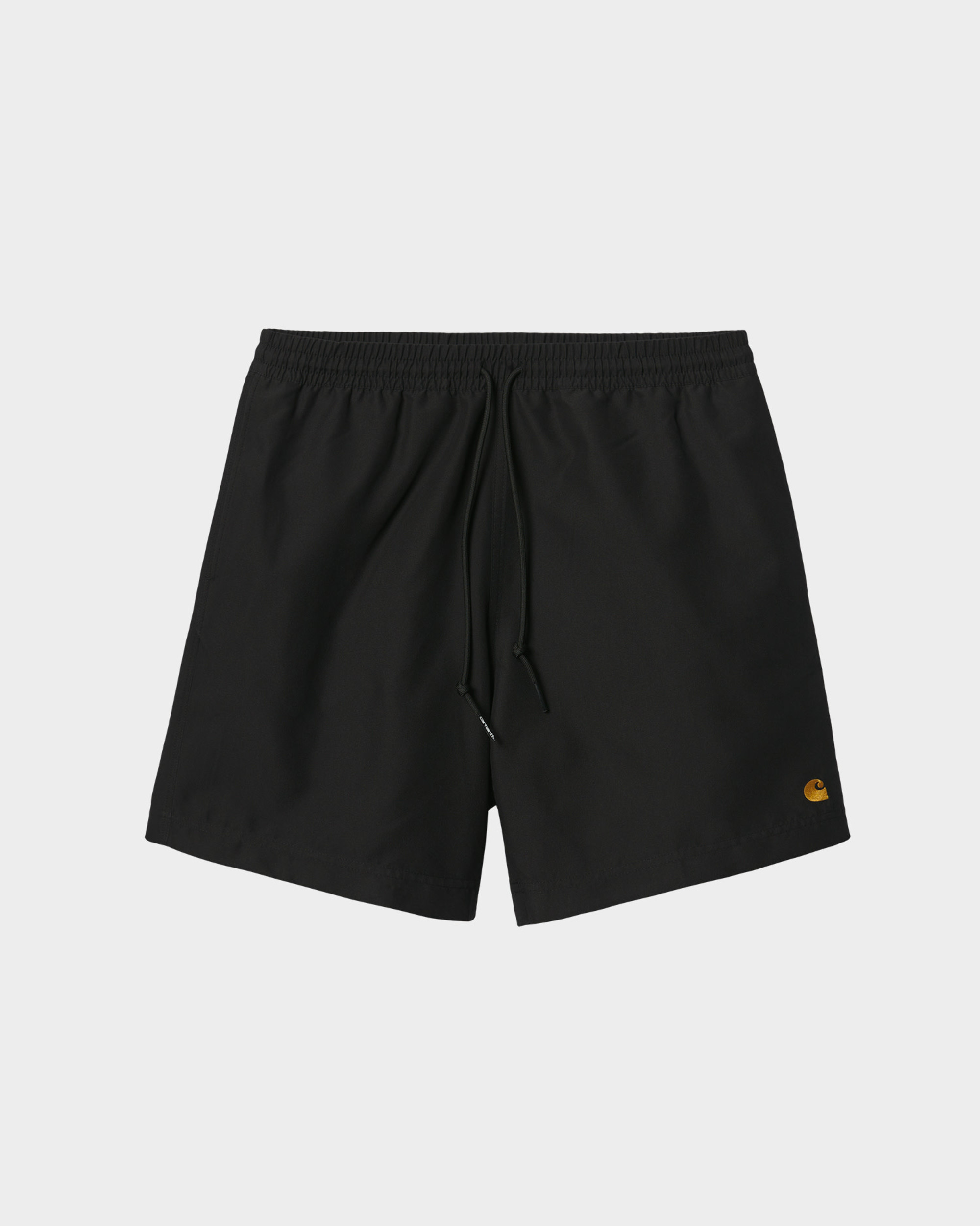 Carhartt WIP Chase Swim Trunks 100% Polyester Black/Gold