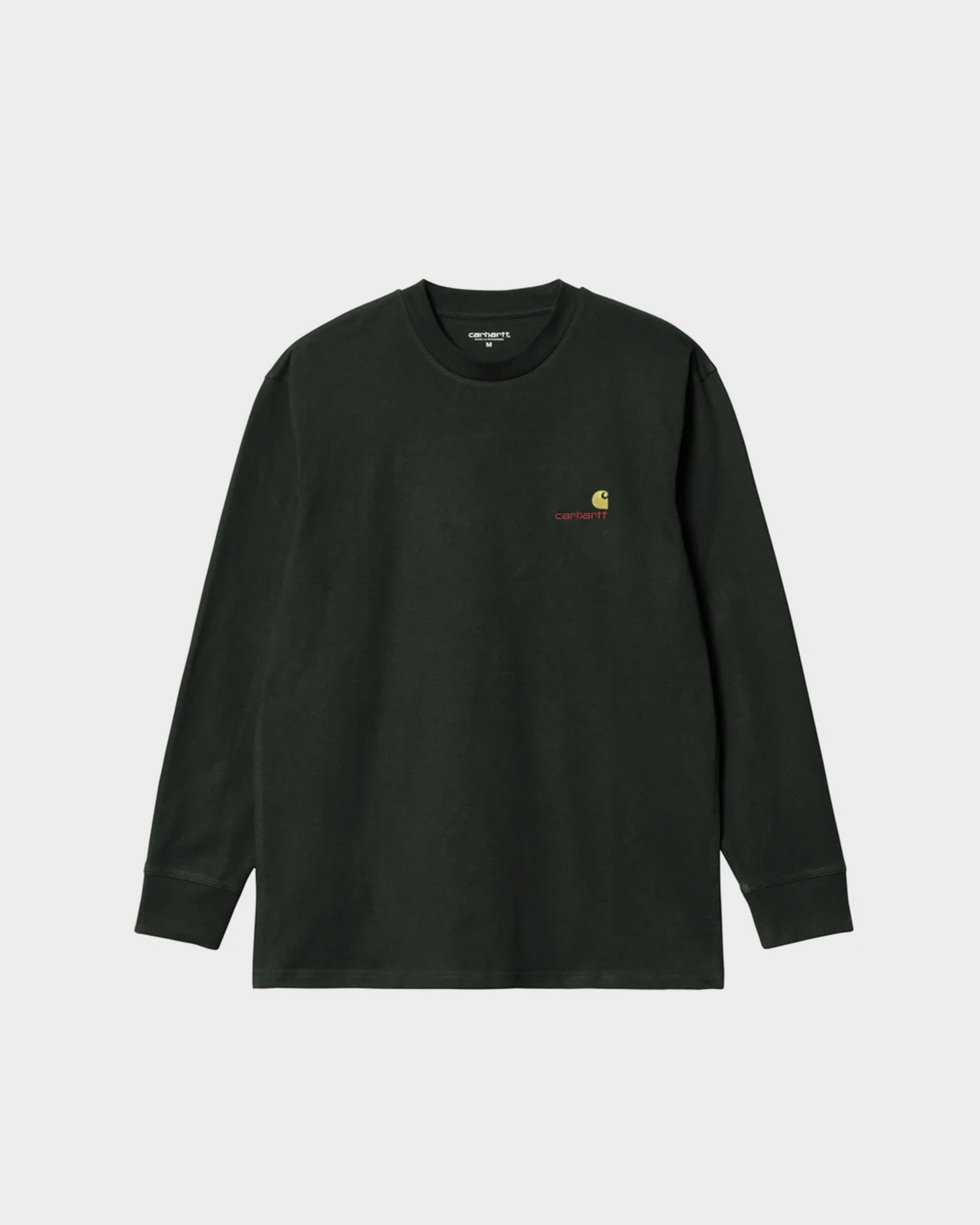 Carhartt American Script Longsleeve Dark Cedar