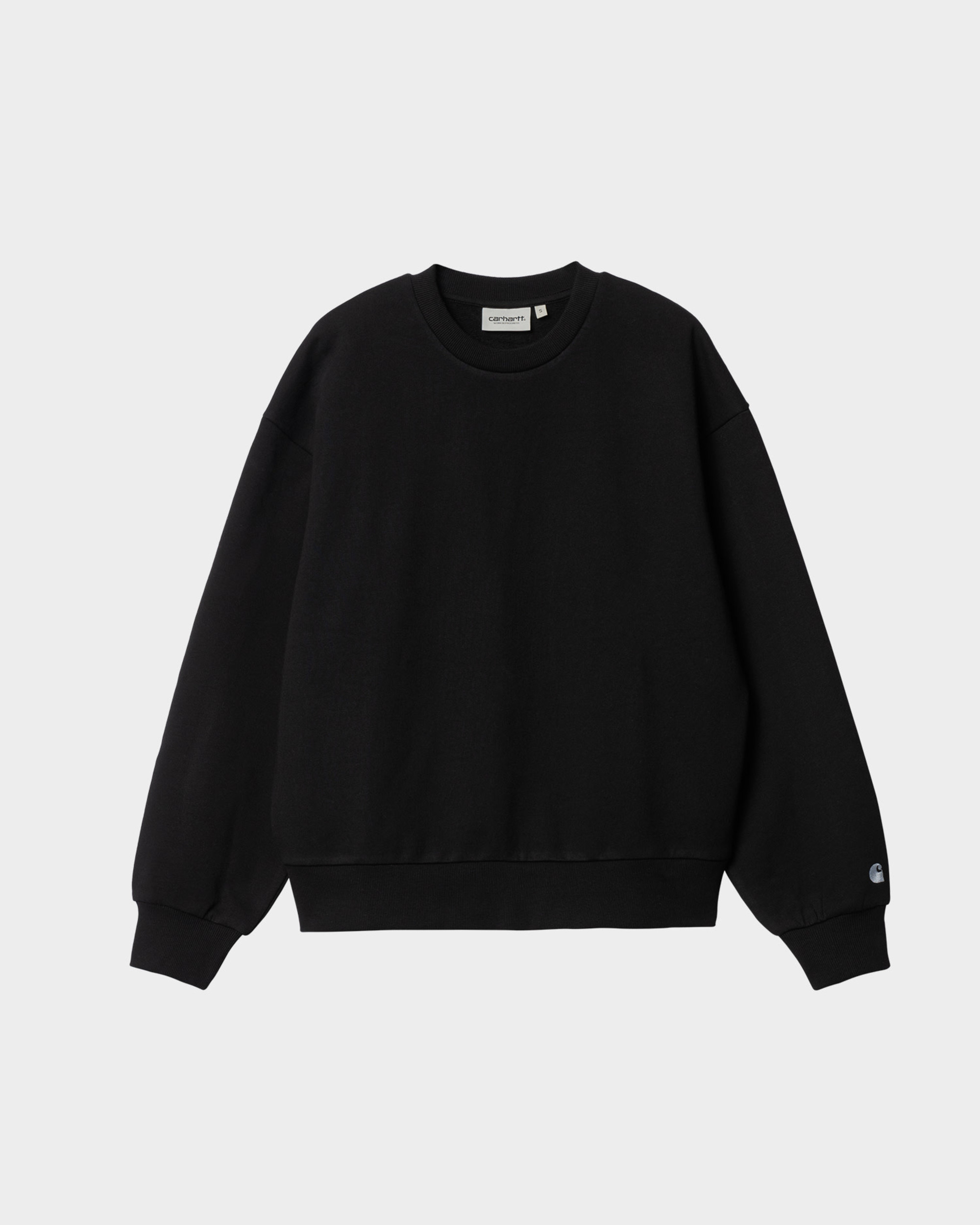 Carhartt W' Casey Sweatshirt Black/Silver