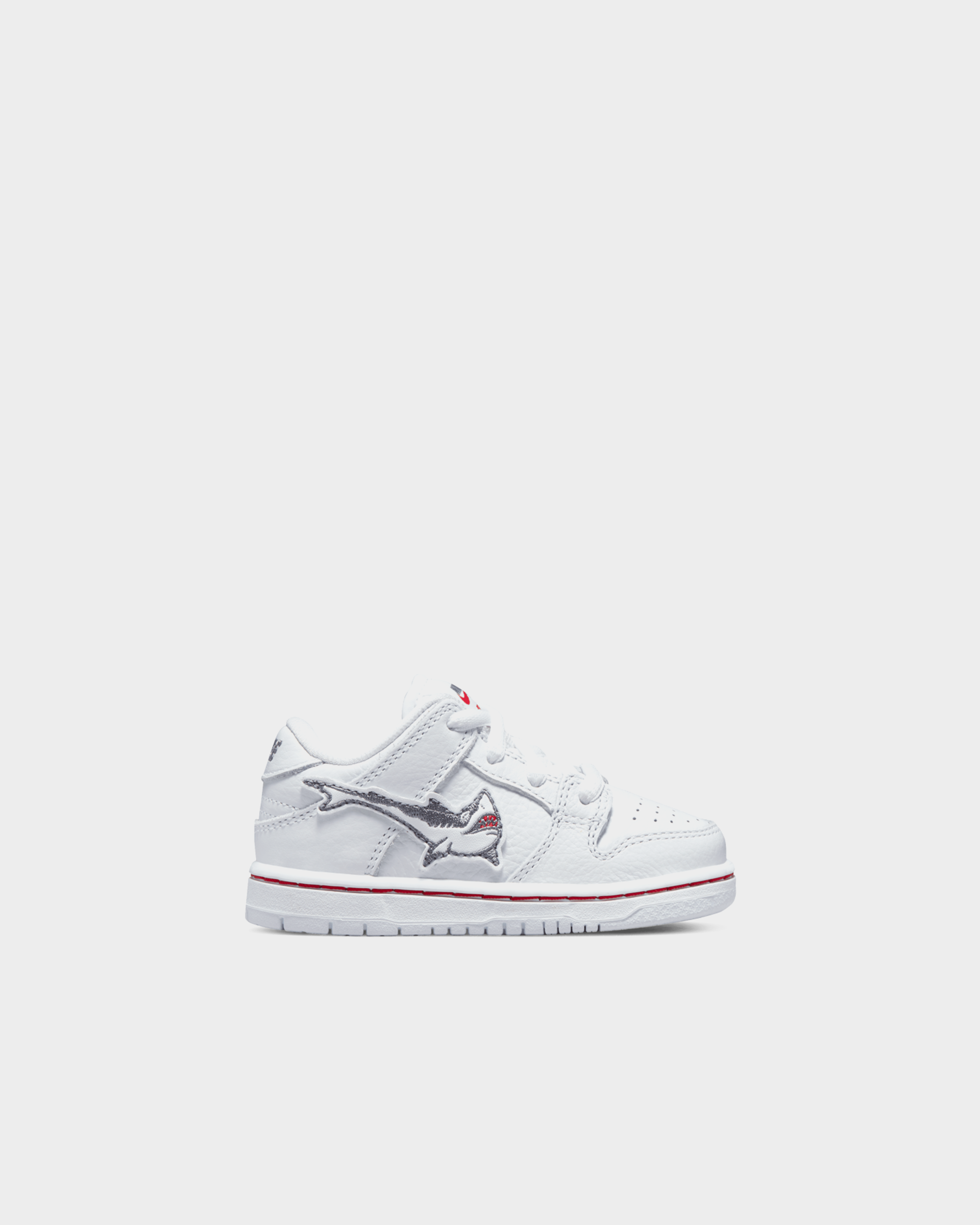 Nike sb Oski dunk low pro iso White/cool grey (toddler)