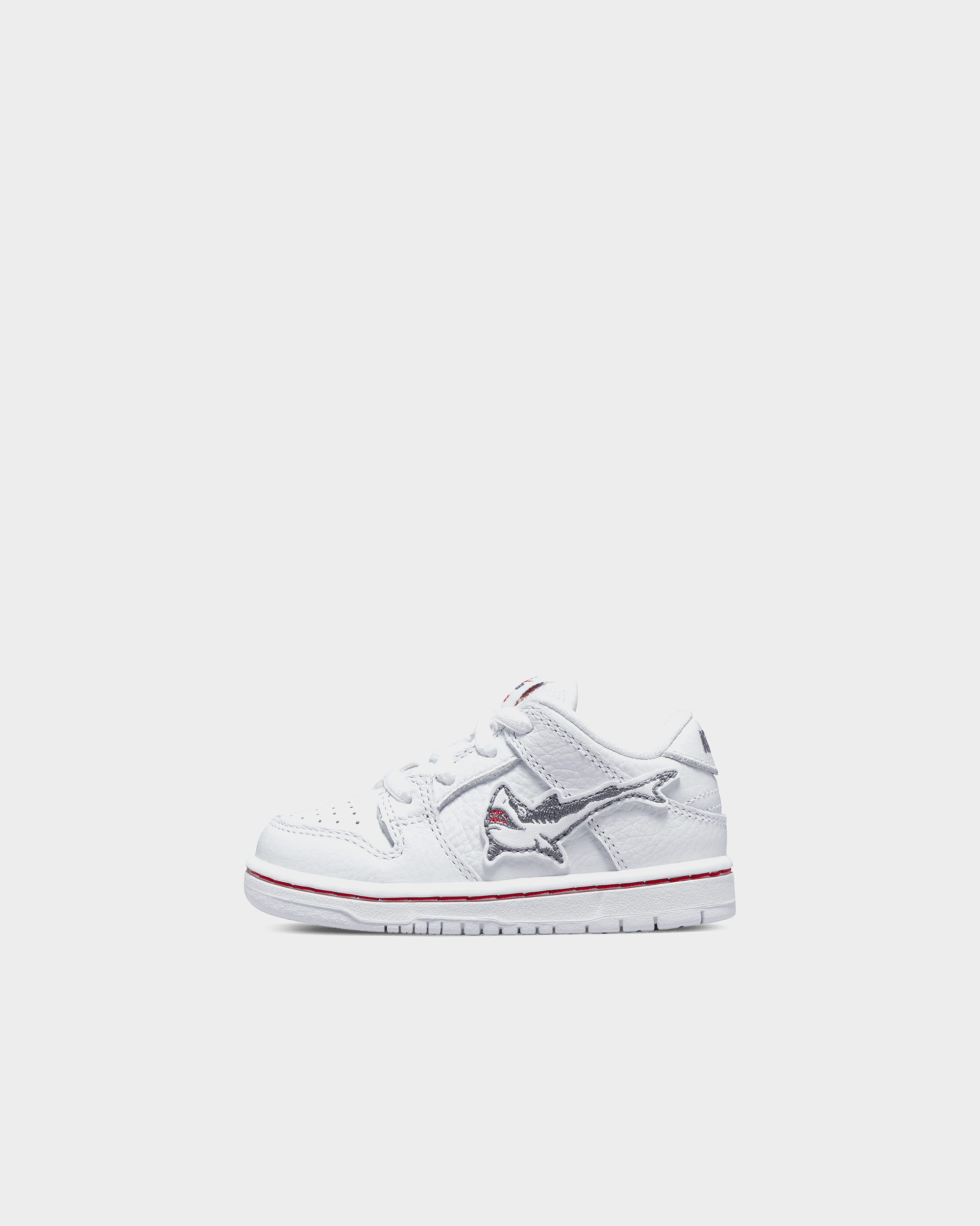 Nike sb Oski dunk low pro iso White/cool grey (toddler)