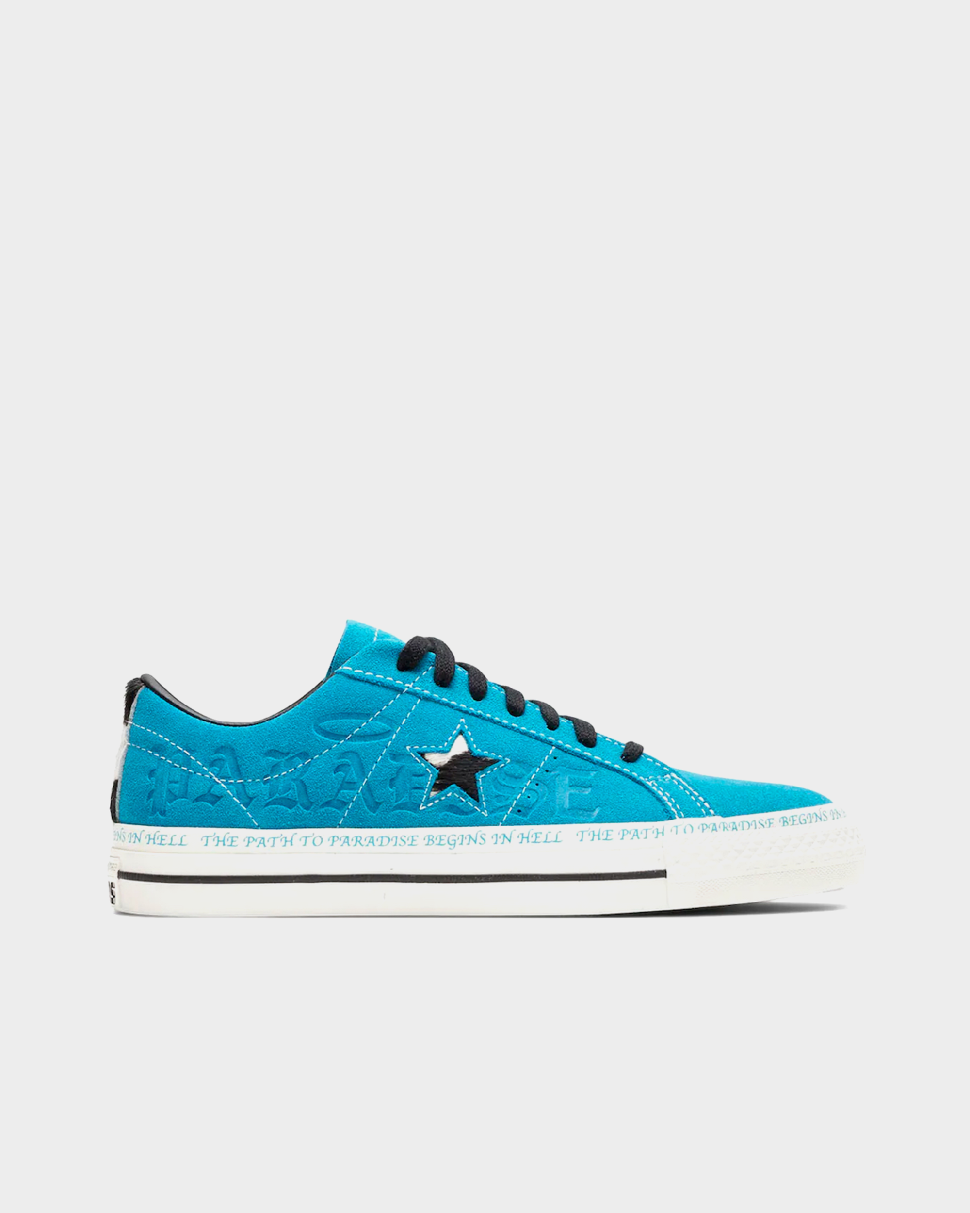 Converse x Sean Pablo One Star Pro OX  "PARADISE" Rapid Teal/Black/Egret