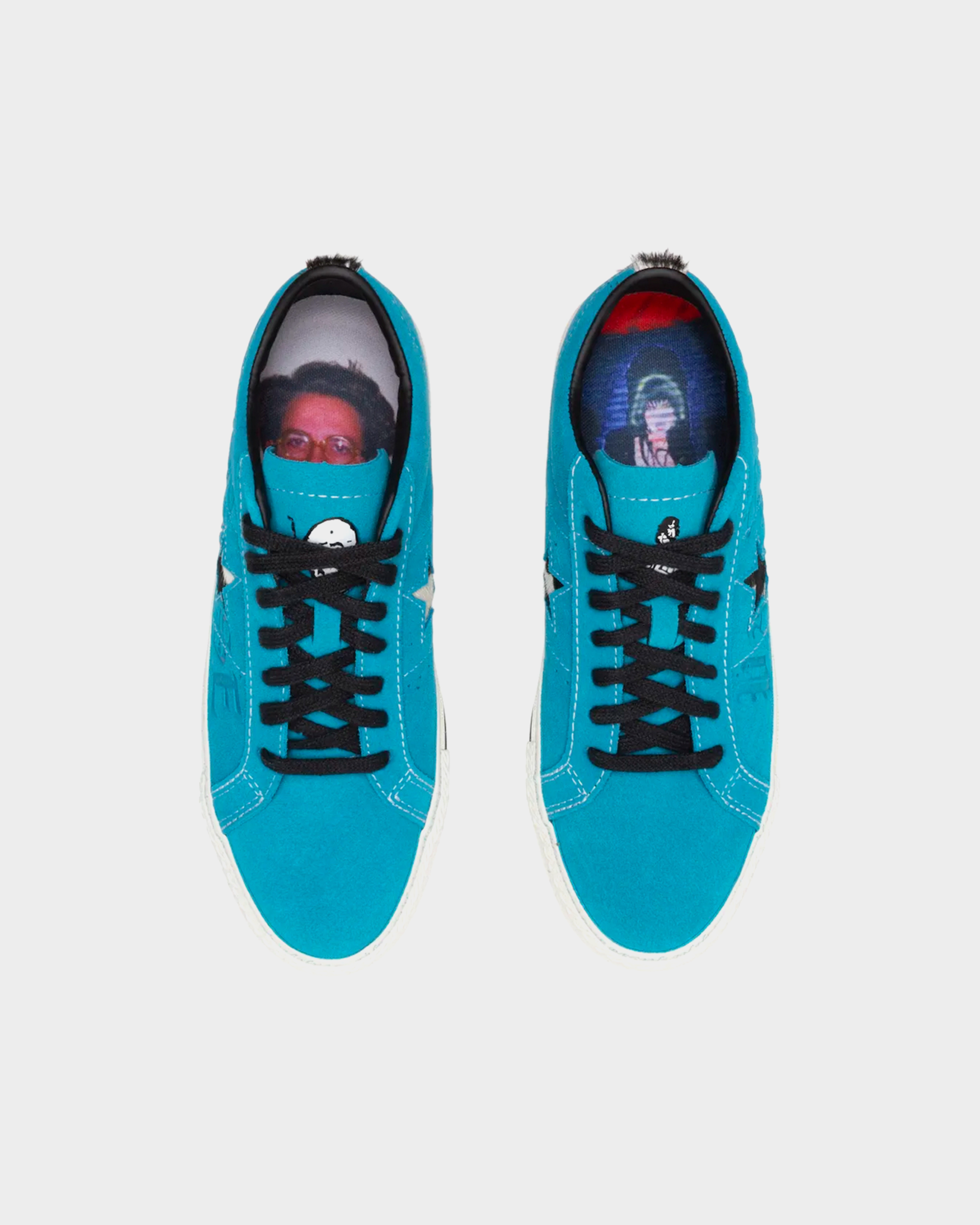 Converse x Sean Pablo One Star Pro OX  "PARADISE" Rapid Teal/Black/Egret