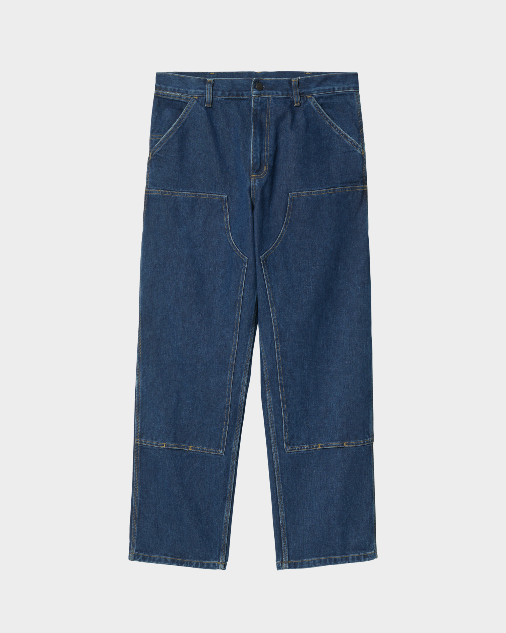 Carhartt Double Knee Pant Blue (Stone Washed)