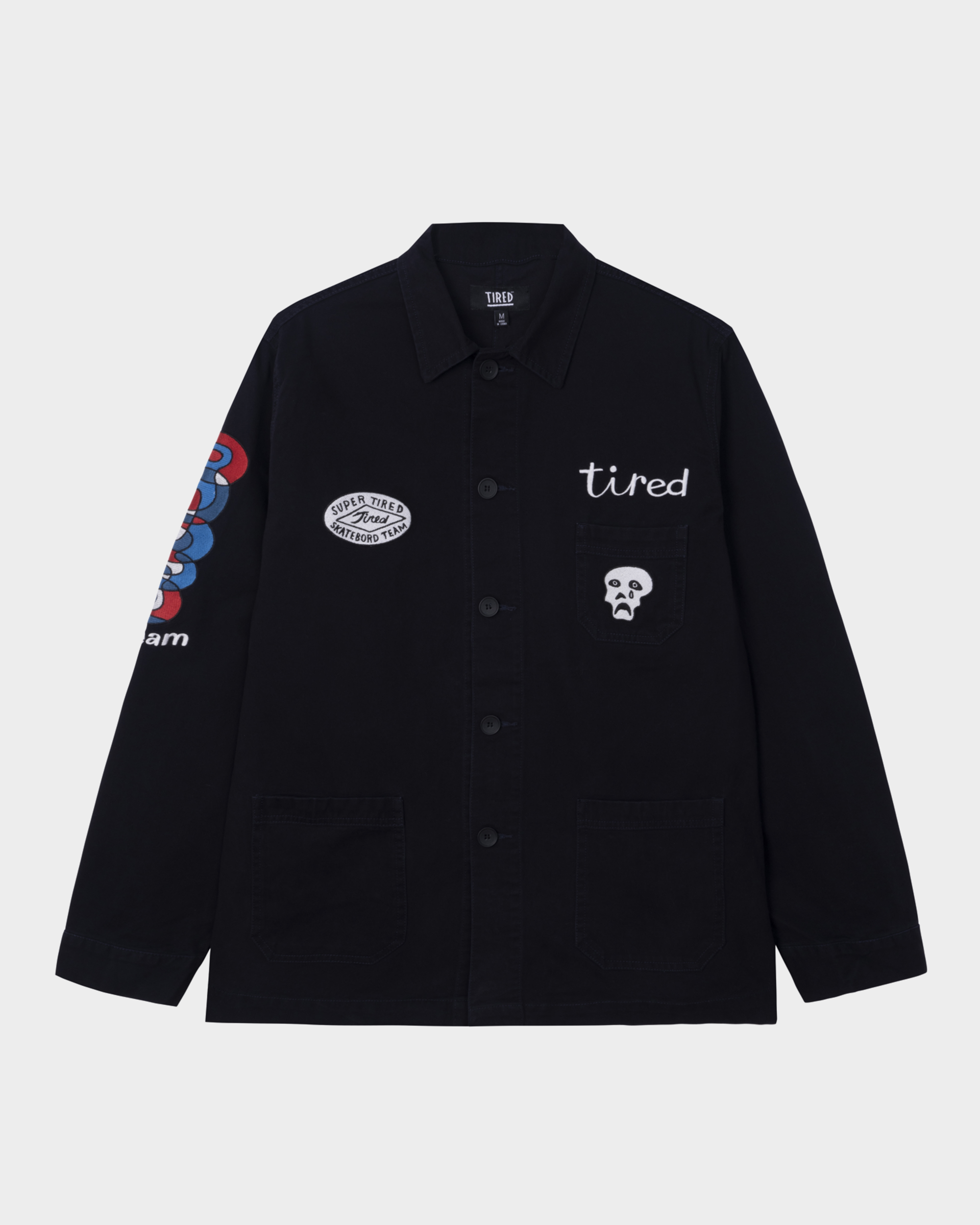 Tired Wobbles Field Coat Black