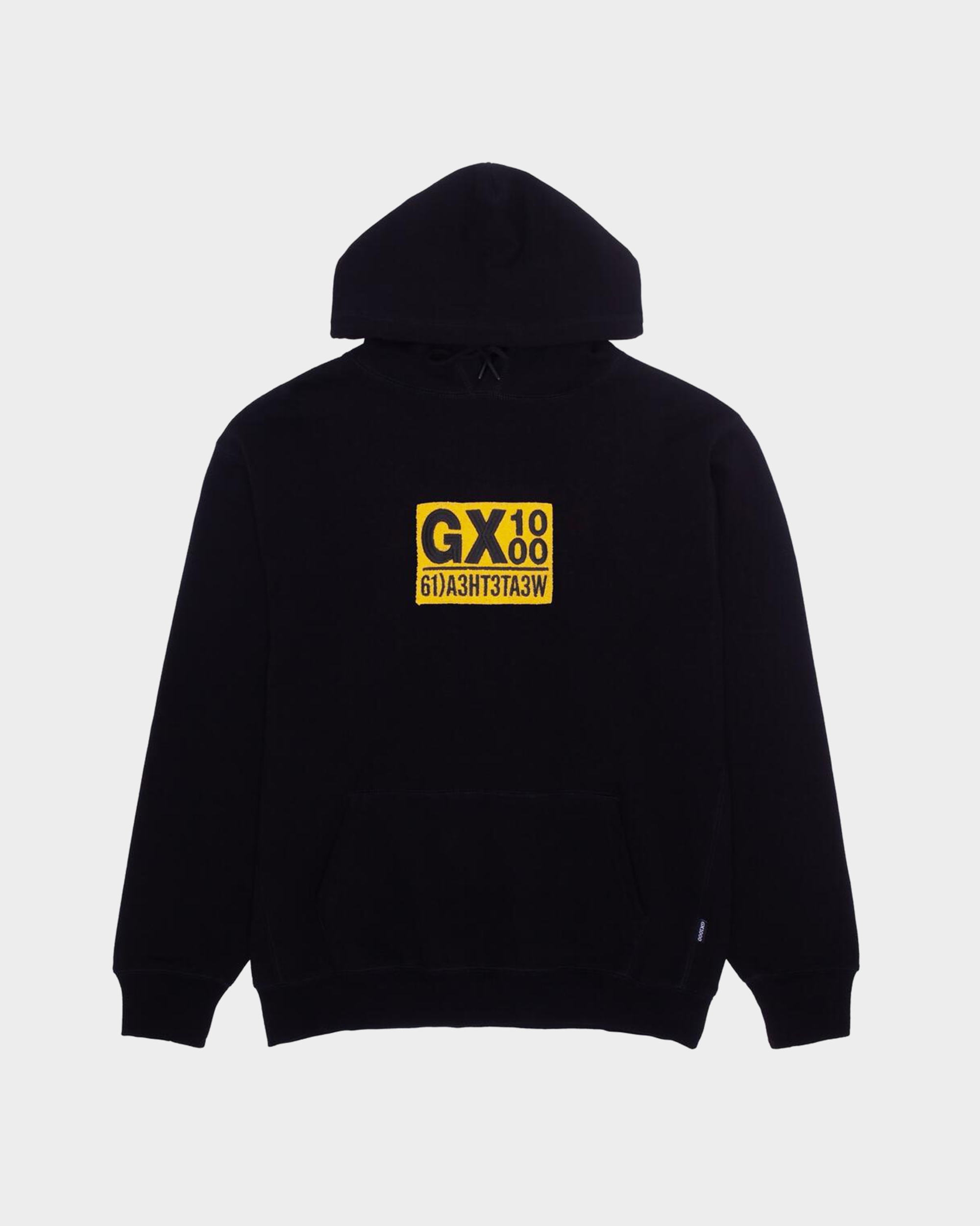 GX1000 61 Logo Hoodie Black