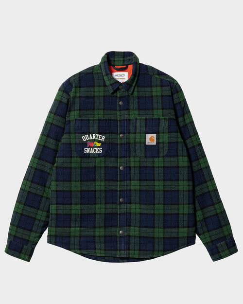 Carhartt WIP Carhartt WIP x Quartersnacks Shirt Jacket Check/Green