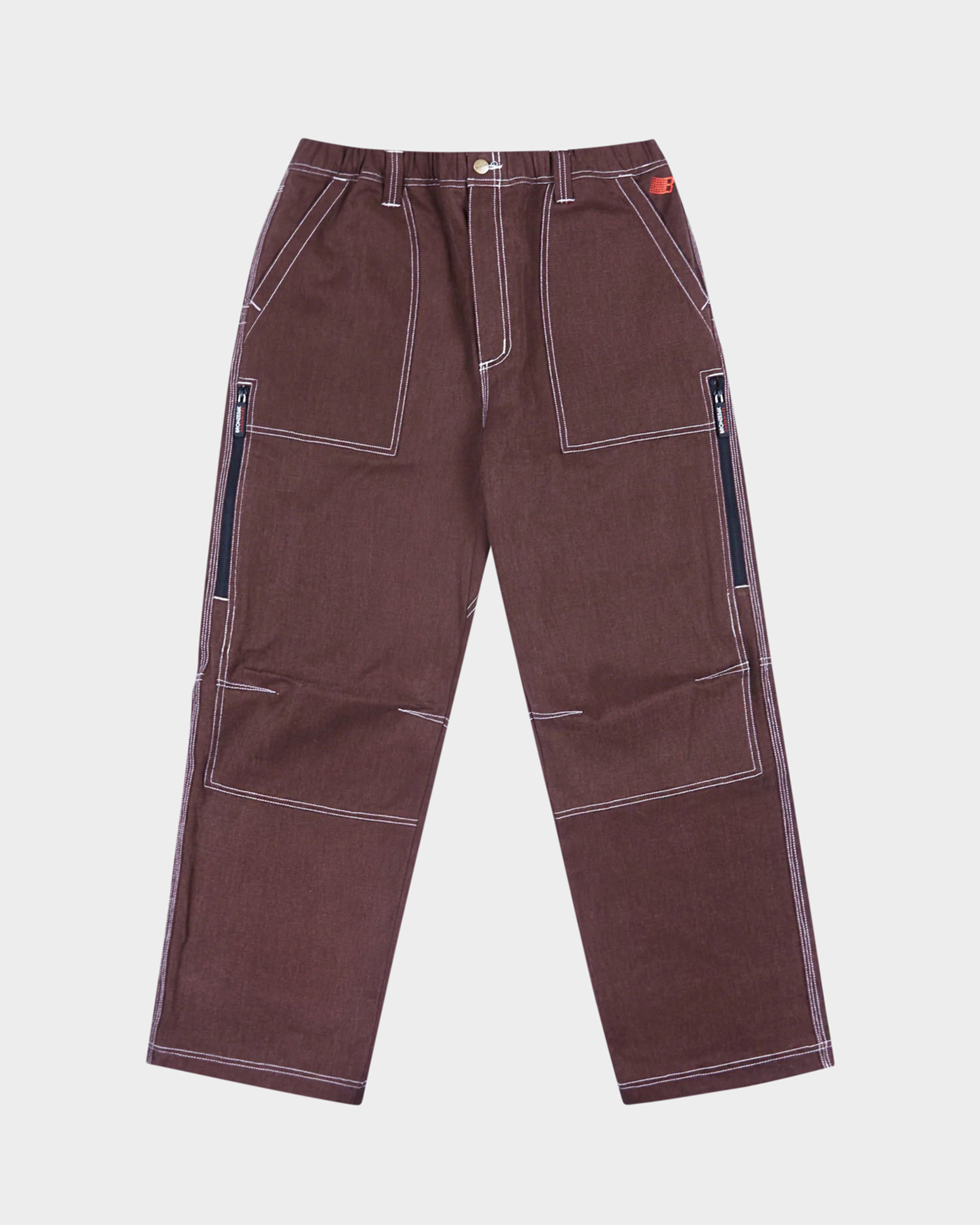 Bronze Pitcrew Pants Brown