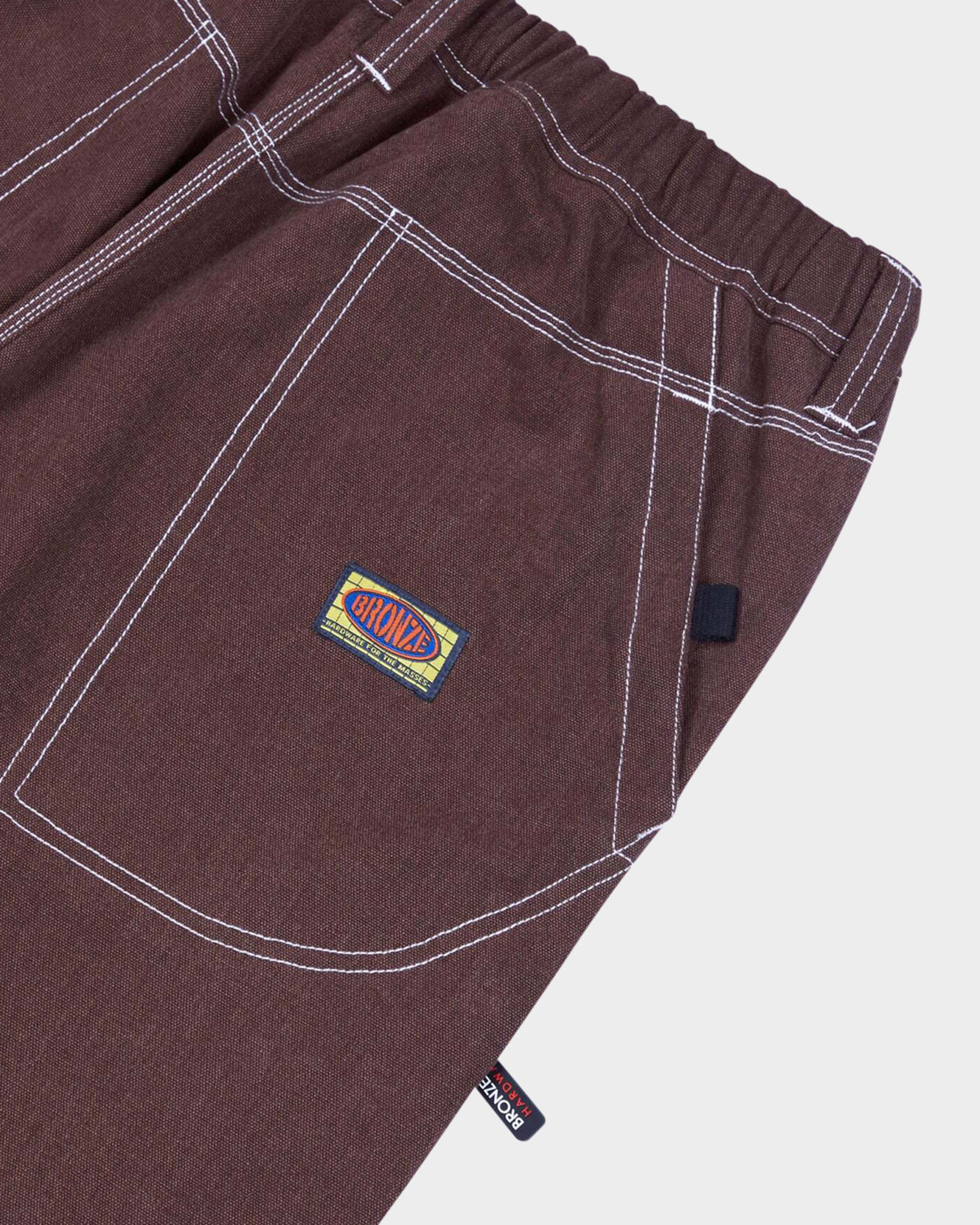 Bronze Pitcrew Pants Brown