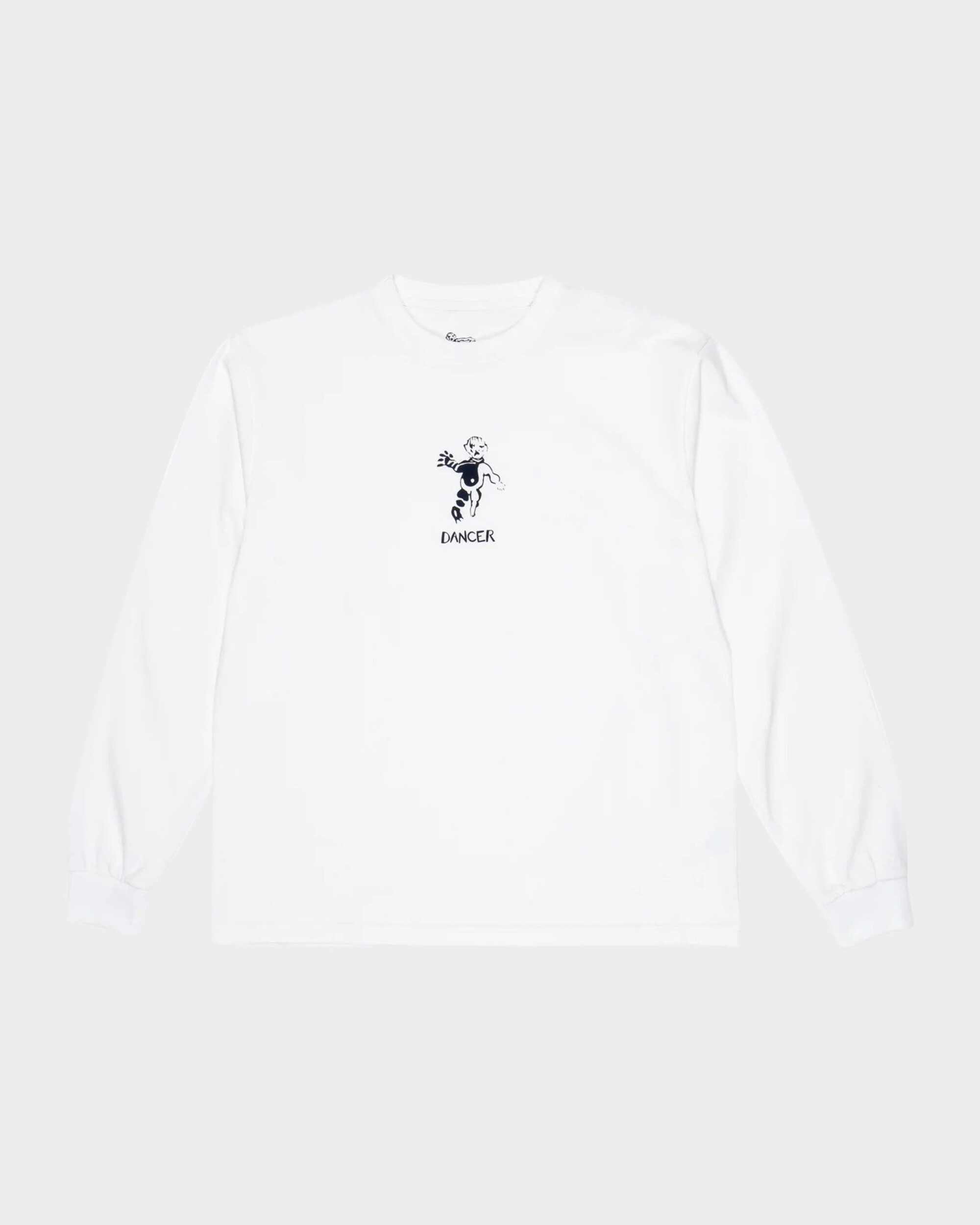 Dancer OG Logo Longsleeve Tee White