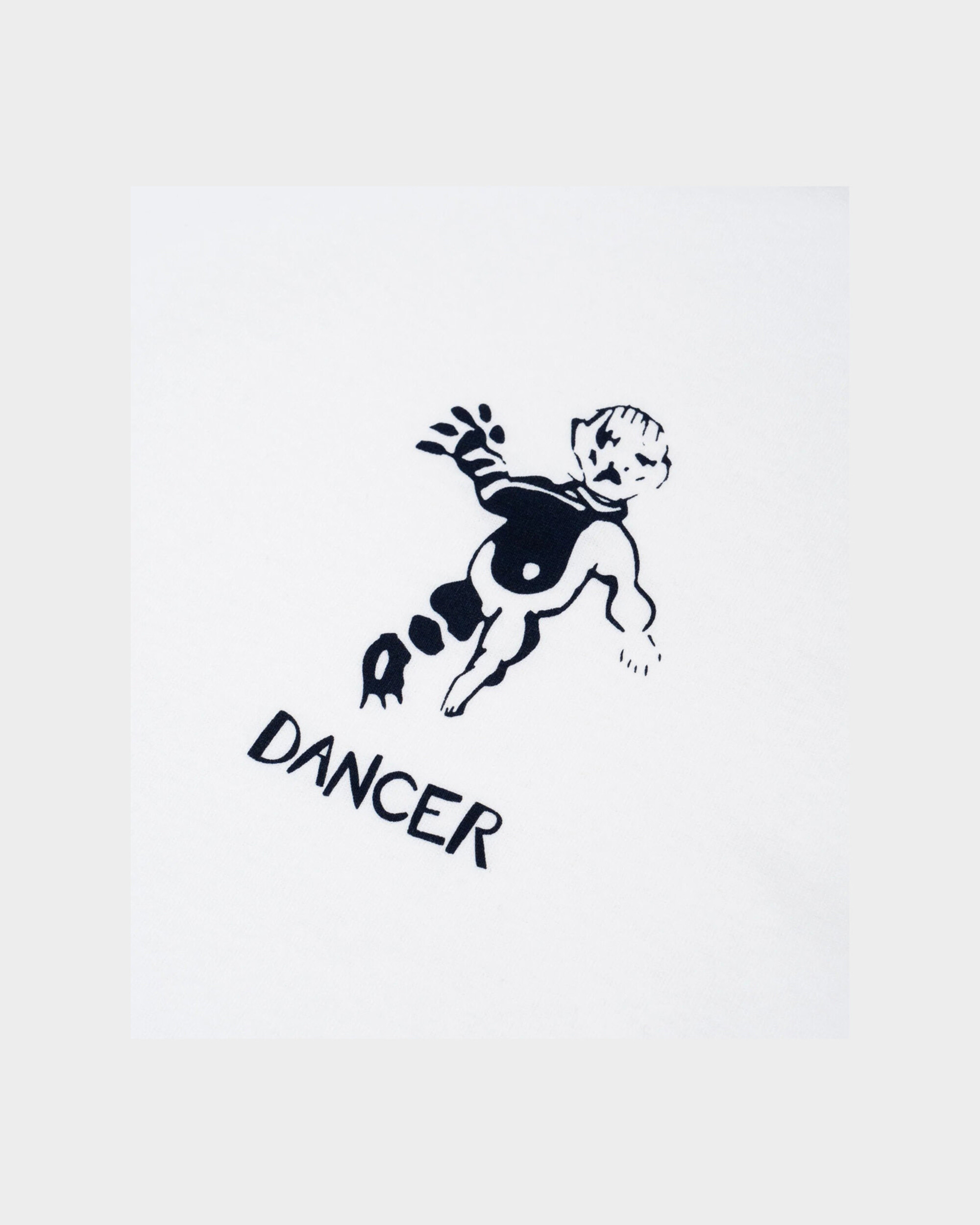 Dancer OG Logo Longsleeve Tee White