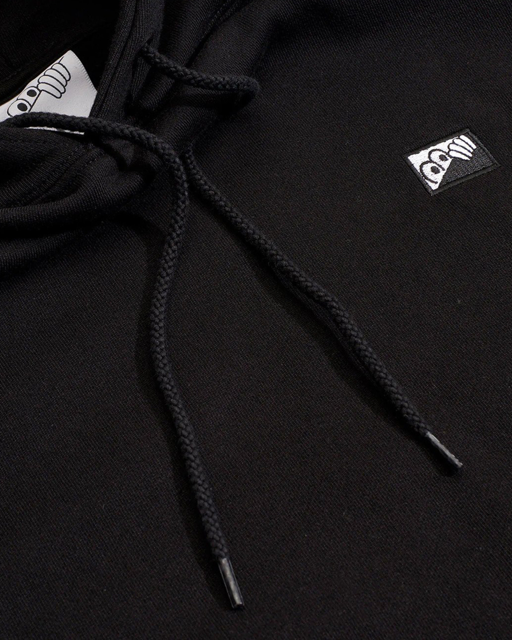 Last Resort Heel Tab Hoodie Black