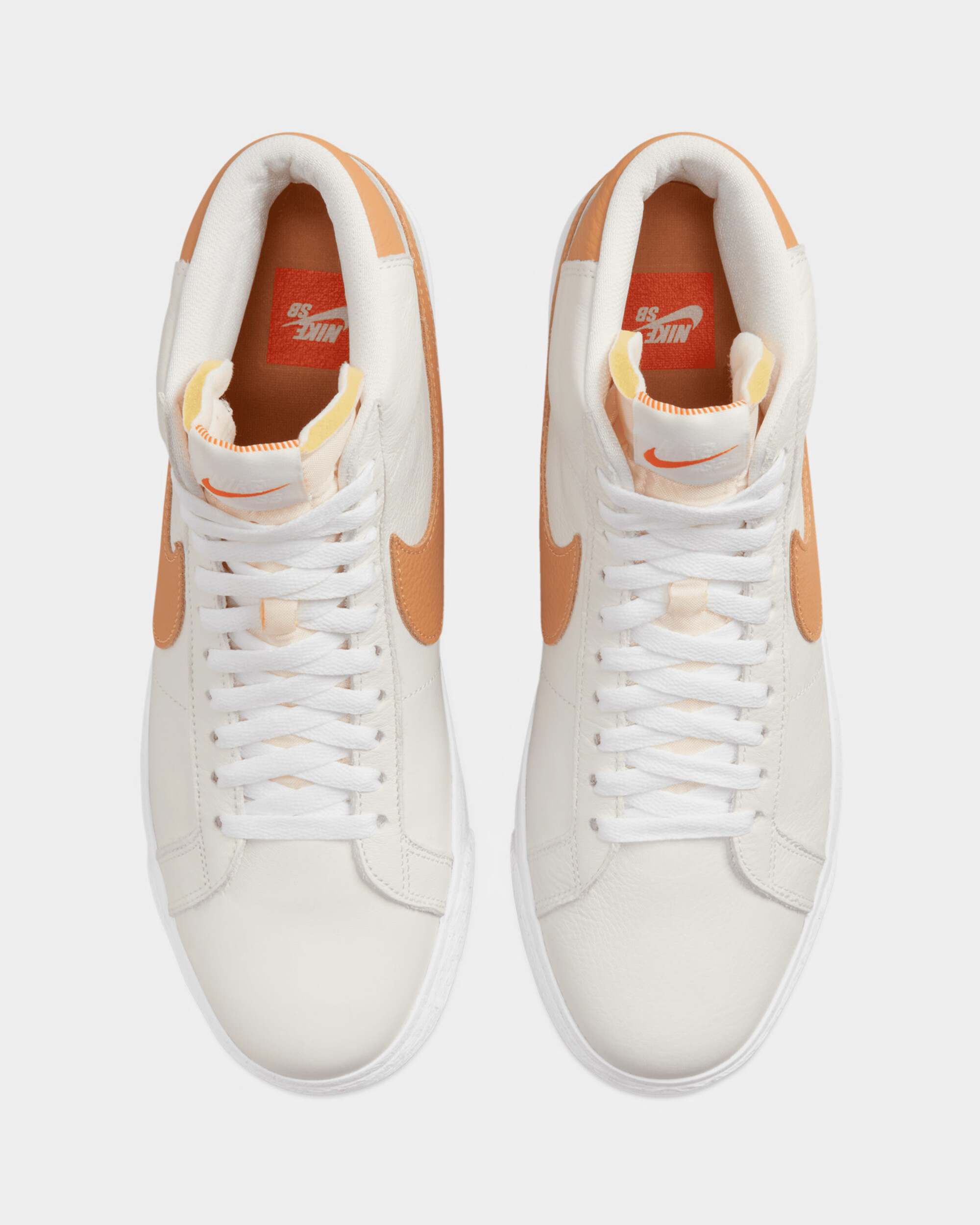 Nike SB Zoom Blazer Mid White/lt cognac-white-white