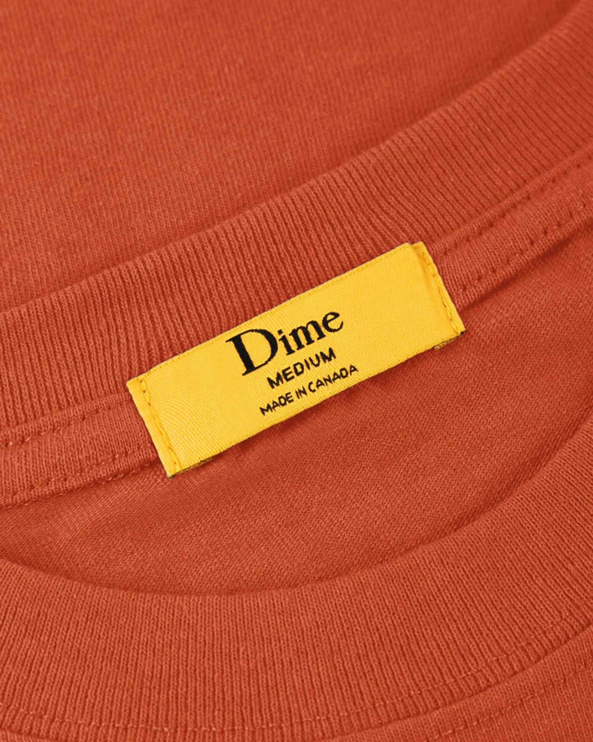 Dime Classic Mocha T-shirt Autumn Red